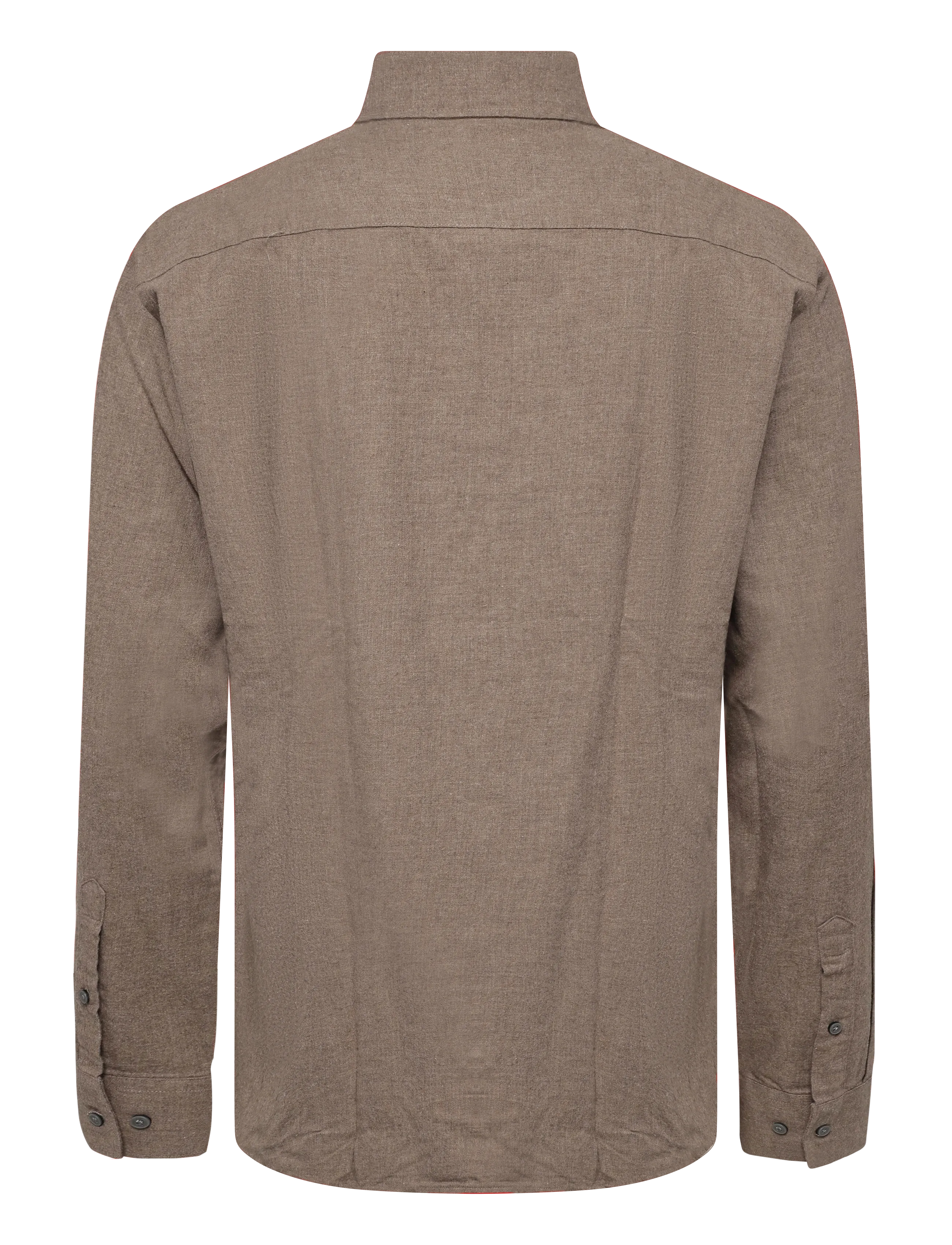 Bruun & Stengade - BS Akihito Casual Modern Fit Shirt - flanell-hemden - brown - 2