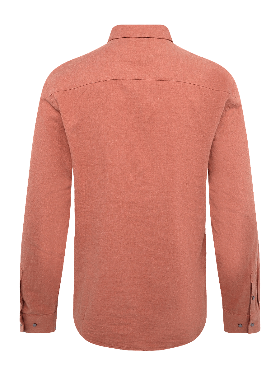 Bruun & Stengade - BS Akihito Casual Modern Fit Shirt - flanell-hemden - dusty red - 1