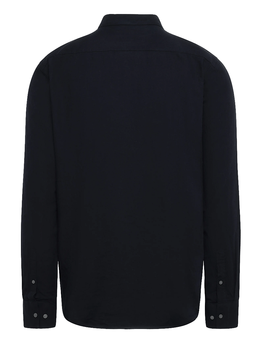 Bruun & Stengade - BS Akihito Casual Modern Fit Shirt - flannel-skjorter - navy - 2