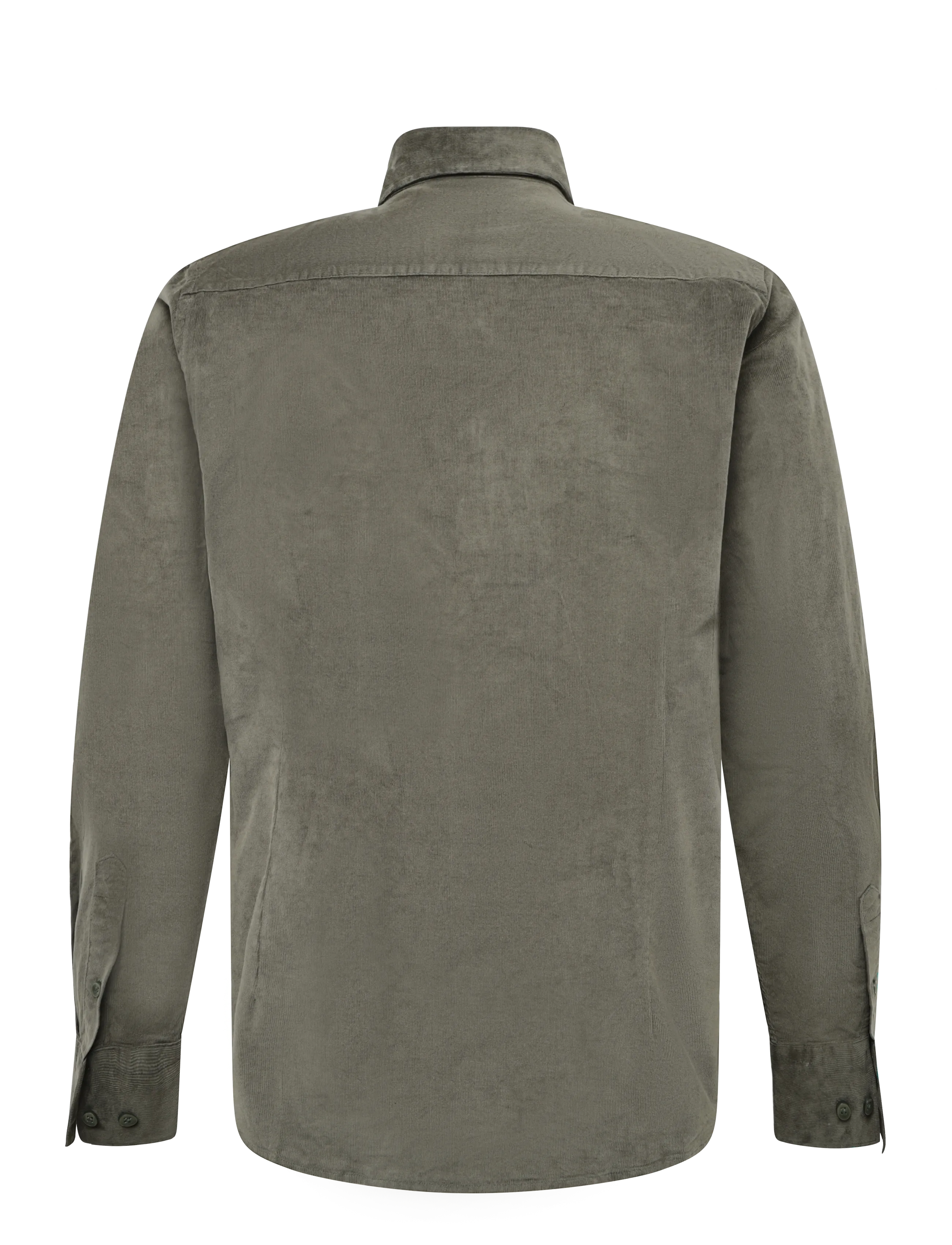 Bruun & Stengade - BS Osei Casual Modern Fit Shirt - cordhemden - green - 2