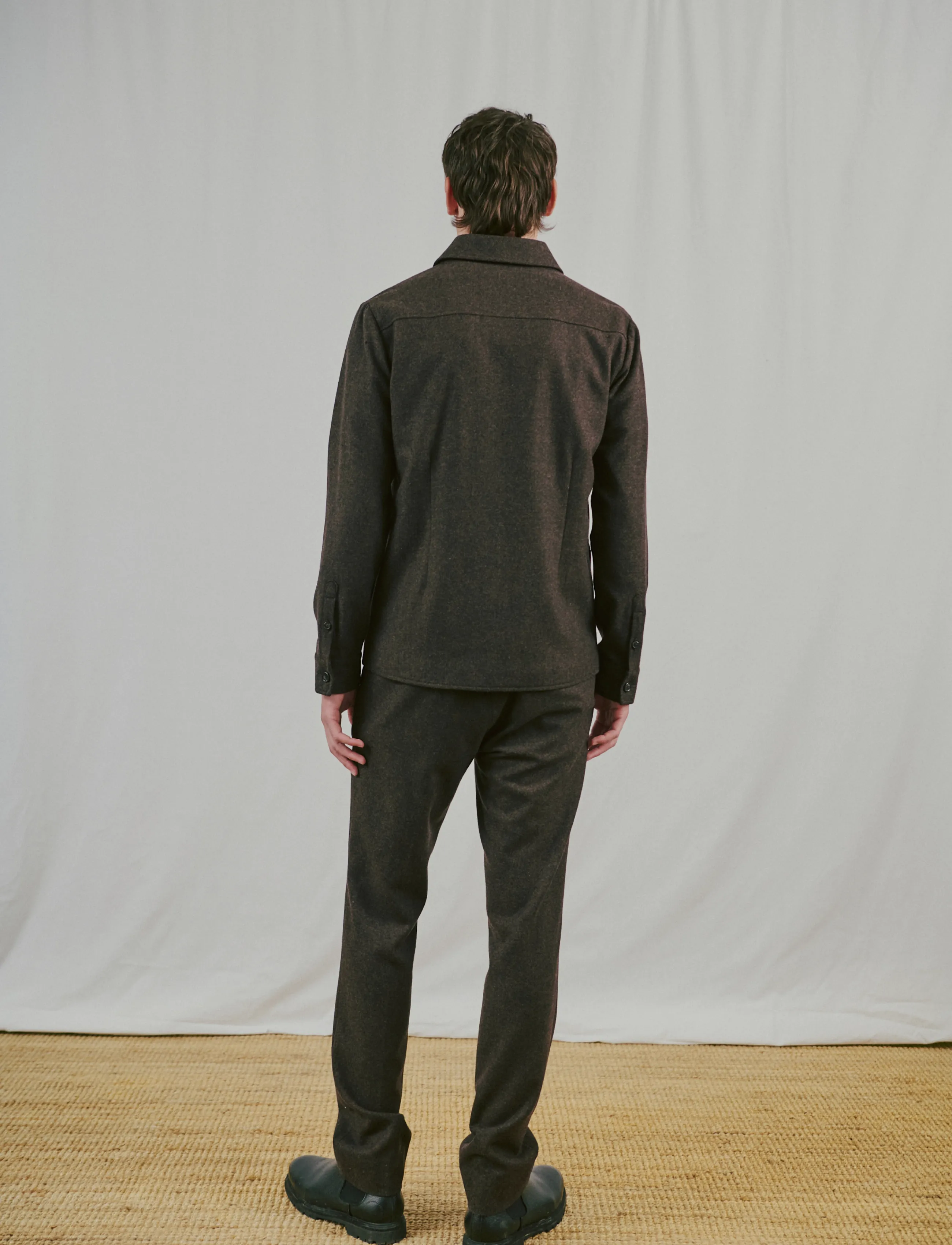 Bruun & Stengade - BS Willem Classic Fit Blazer - joped - brown - 3