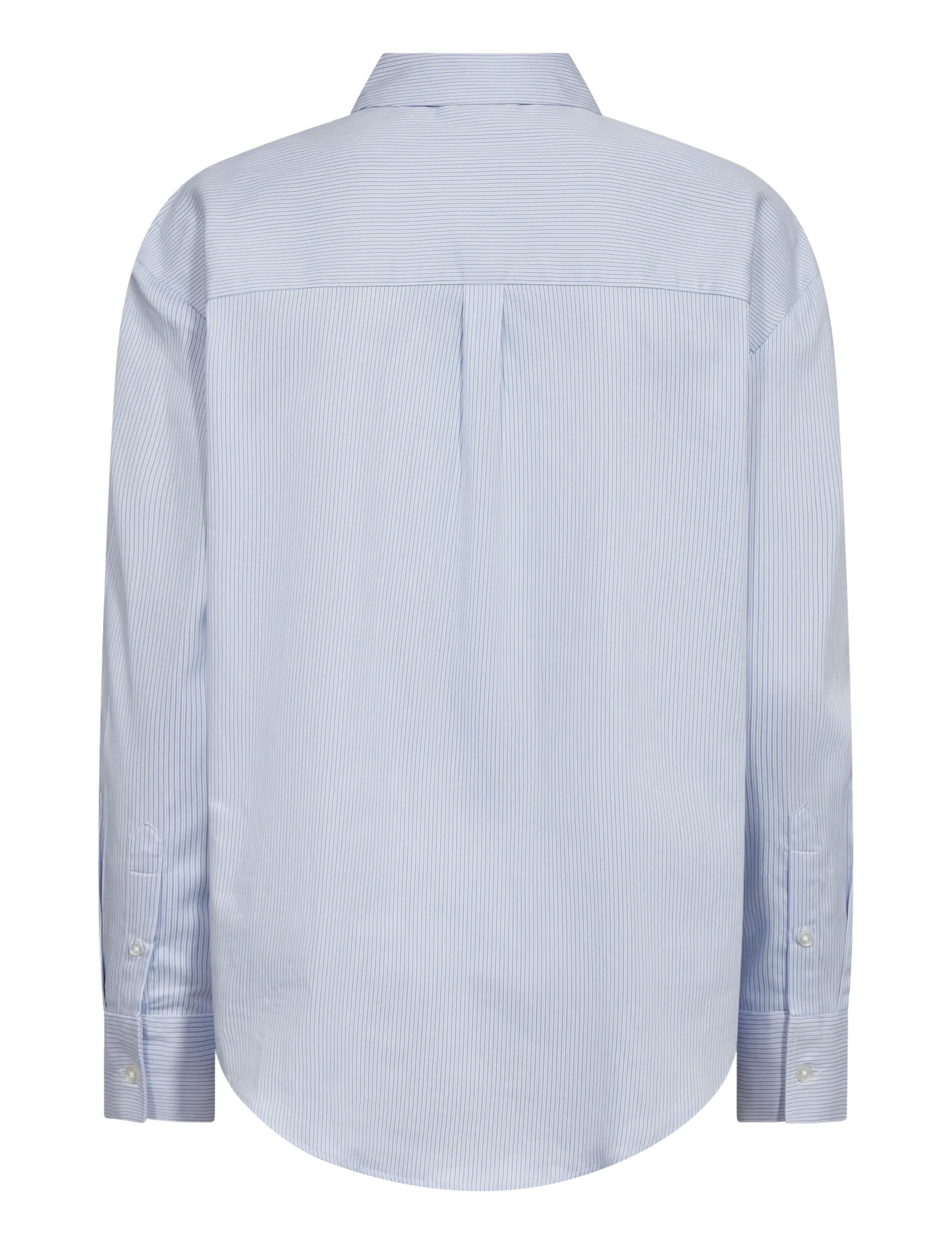Bruun & Stengade - BS Elsie Regular Fit Shirt - pikkade varrukatega särgid - light blue/white - 2