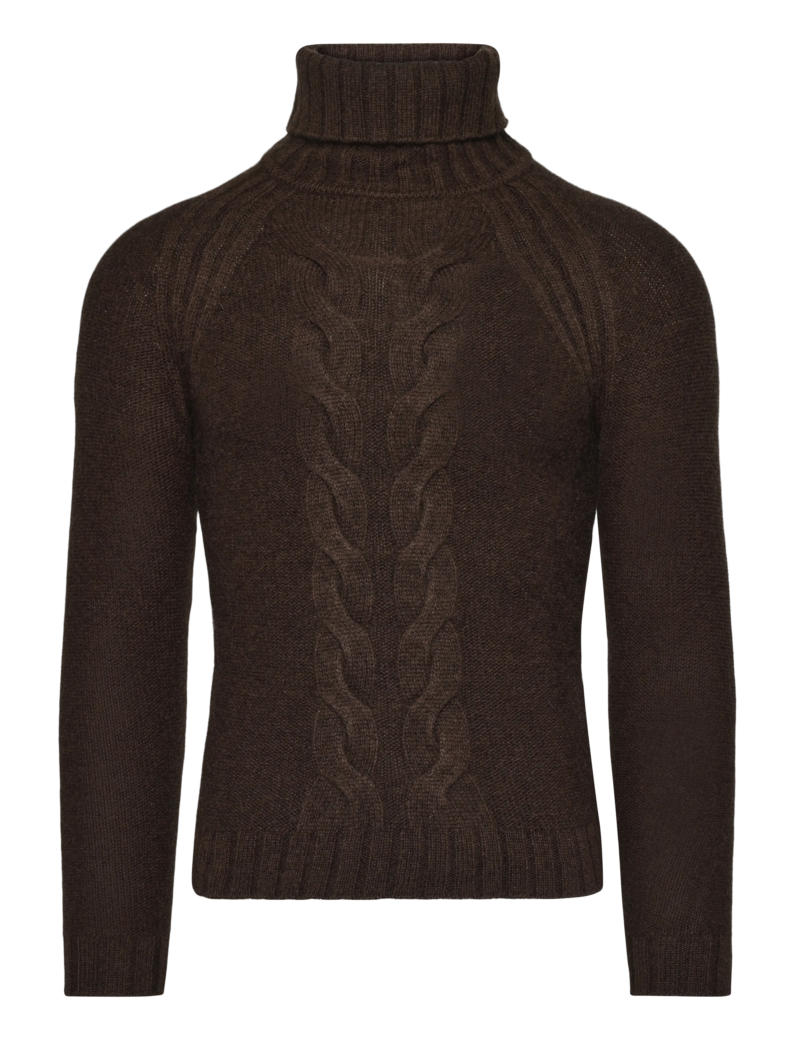 Bruun & Stengade - BS Juliana Regular Fit Knitwear - pologenser - dark brown - 1