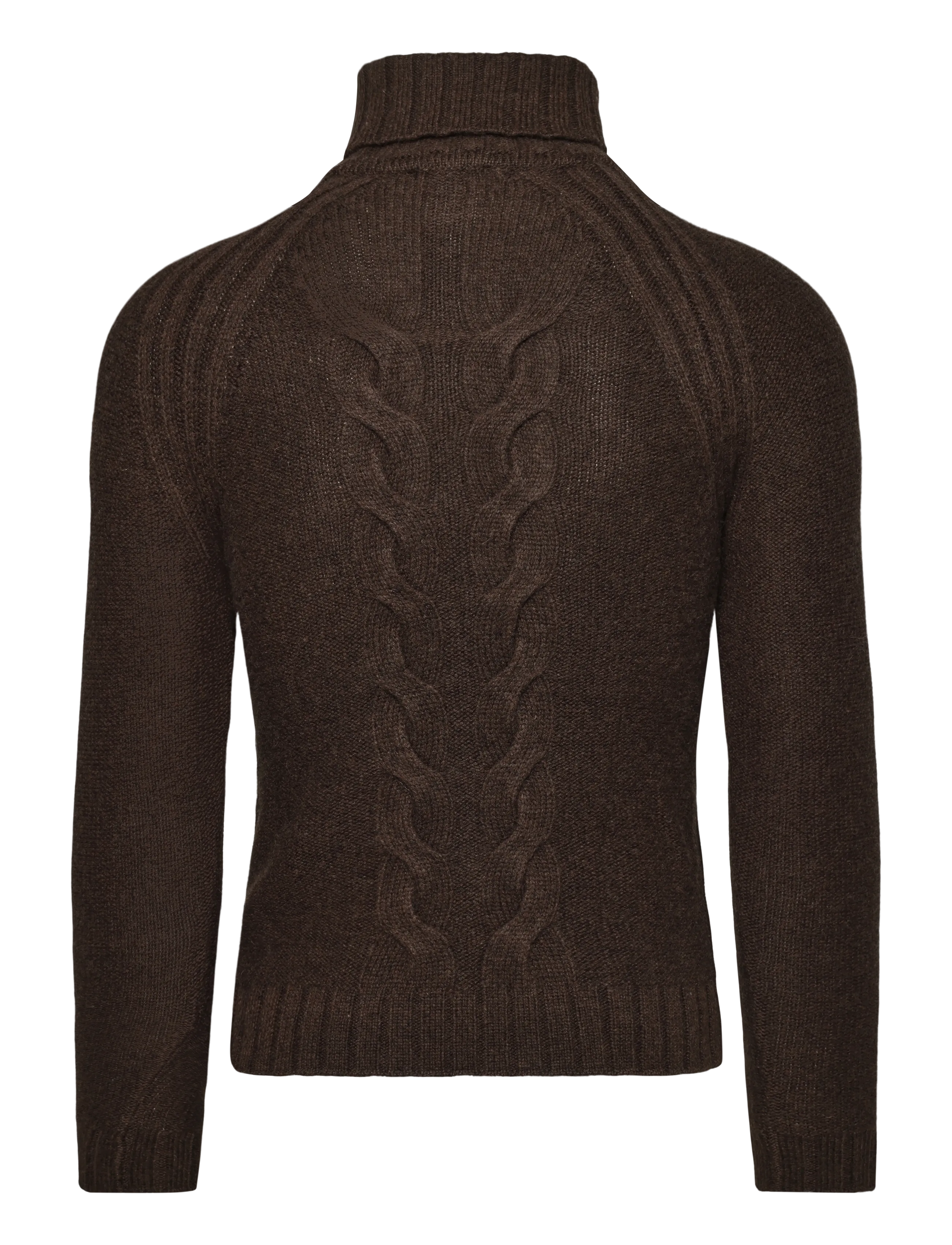 Bruun & Stengade - BS Juliana Regular Fit Knitwear - pologenser - dark brown - 2