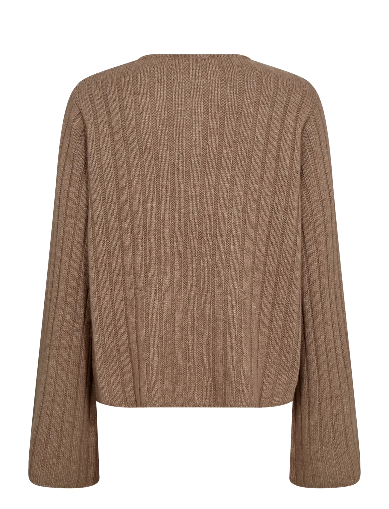Bruun & Stengade - BS Kasimira Regular Fit Knitwear - cardigans - light brown - 2