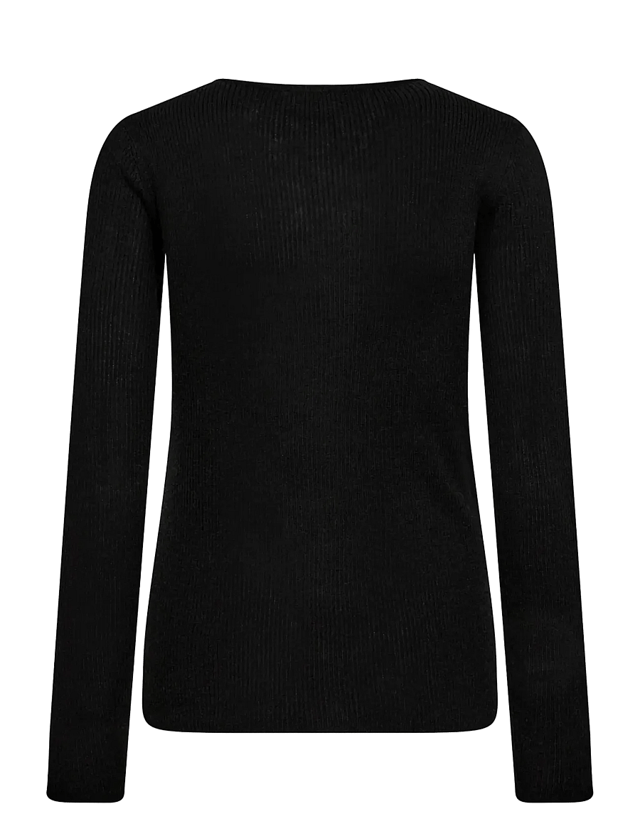 Bruun & Stengade - BS Asdis Regular Fit Knitwear - pullover - black - 2