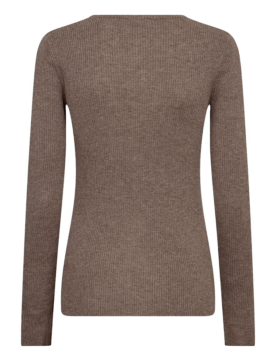 Bruun & Stengade - BS Asdis Regular Fit Knitwear - pullover - mole - 2