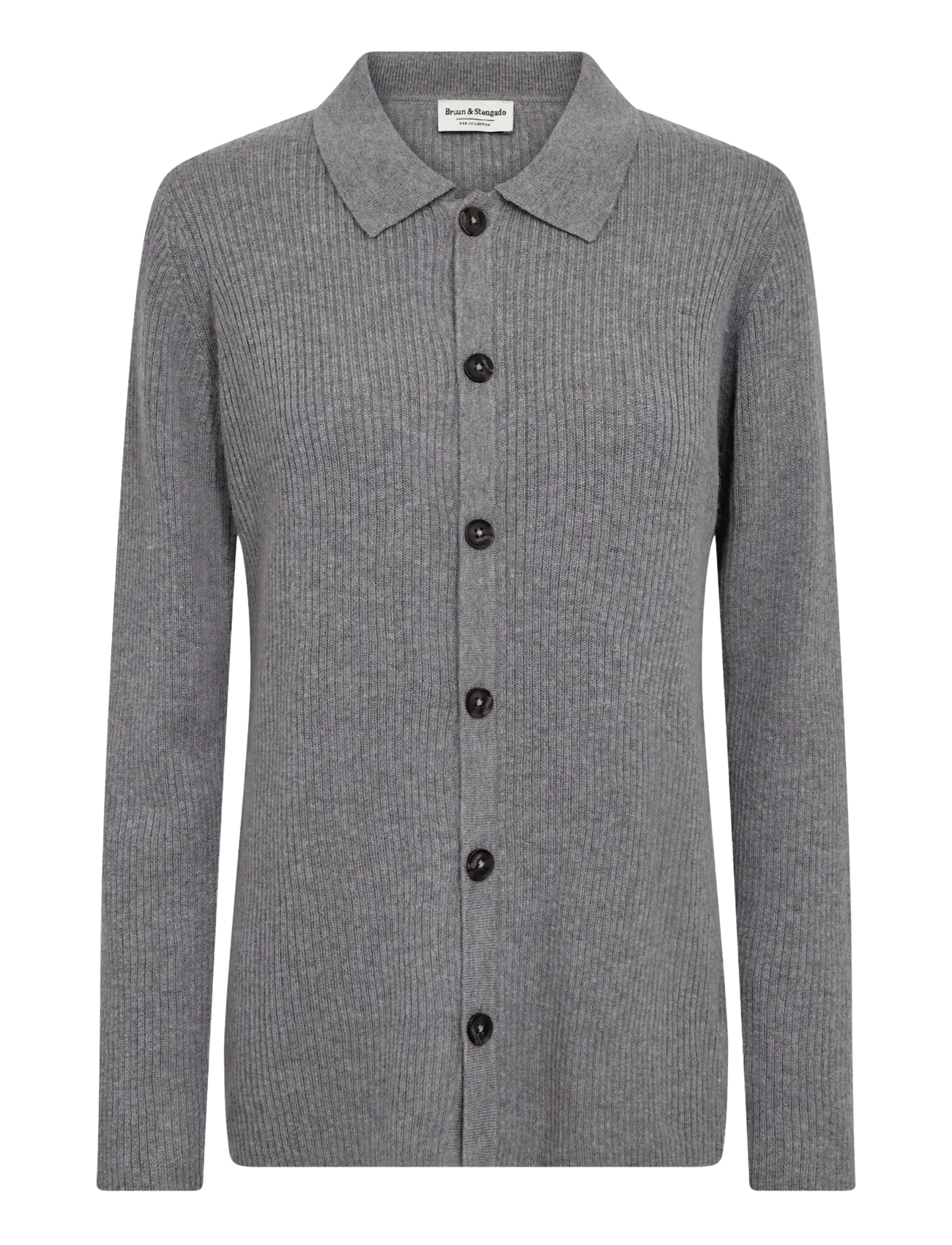 Bruun & Stengade BS Adelheid Regular Fit Knitwear - Everyday Style - GREY / grey