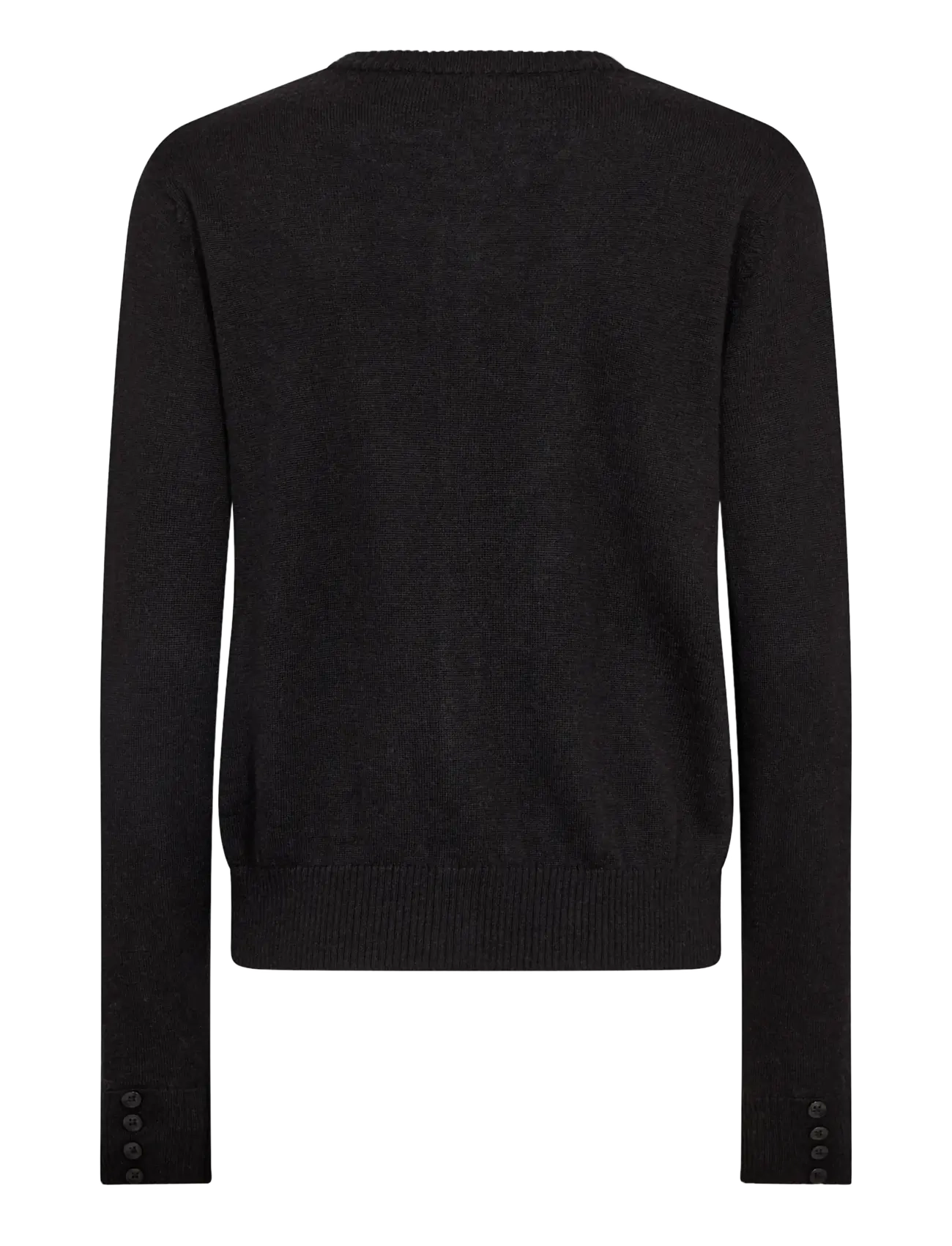 Bruun & Stengade - BS Edel Regular Fit Knitwear - cardigans - black - 2