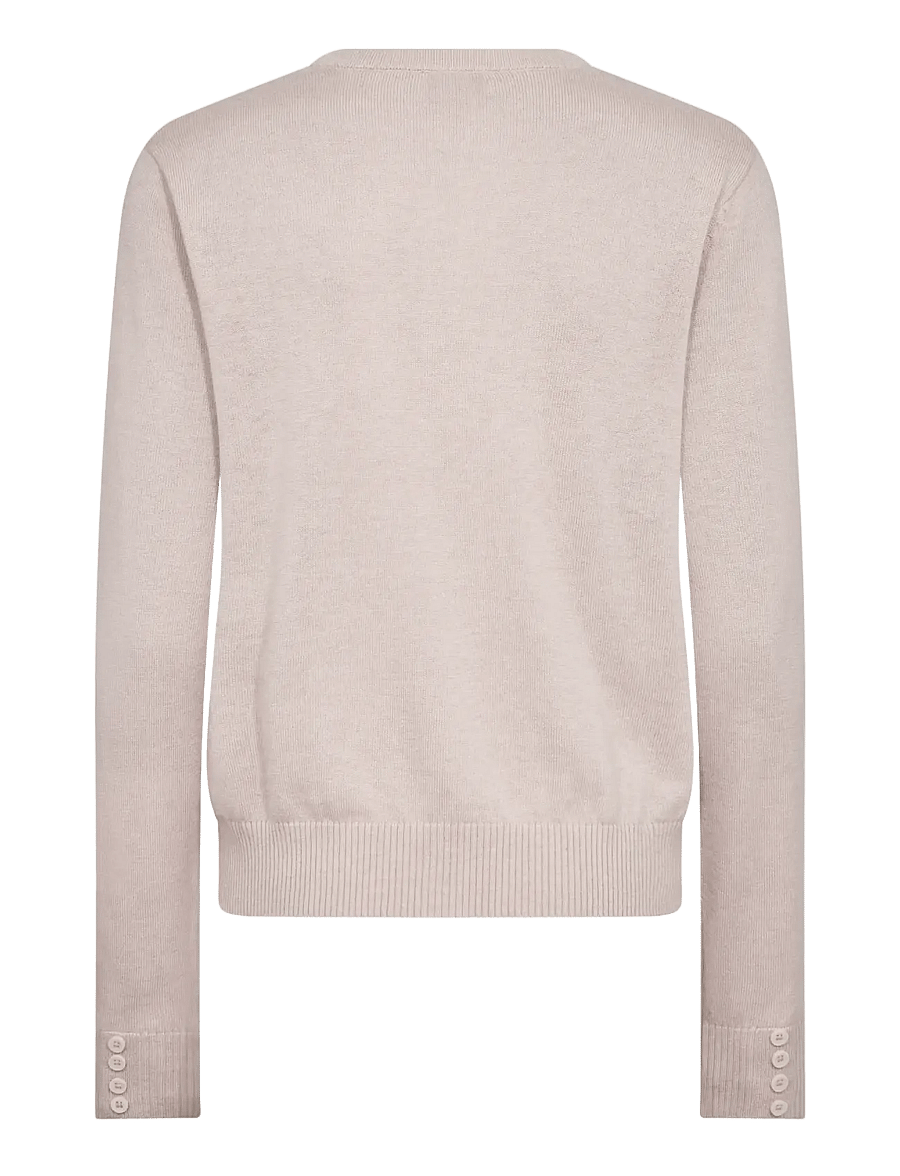 Bruun & Stengade - BS Edel Regular Fit Knitwear - kardiganid - chalk pink - 2