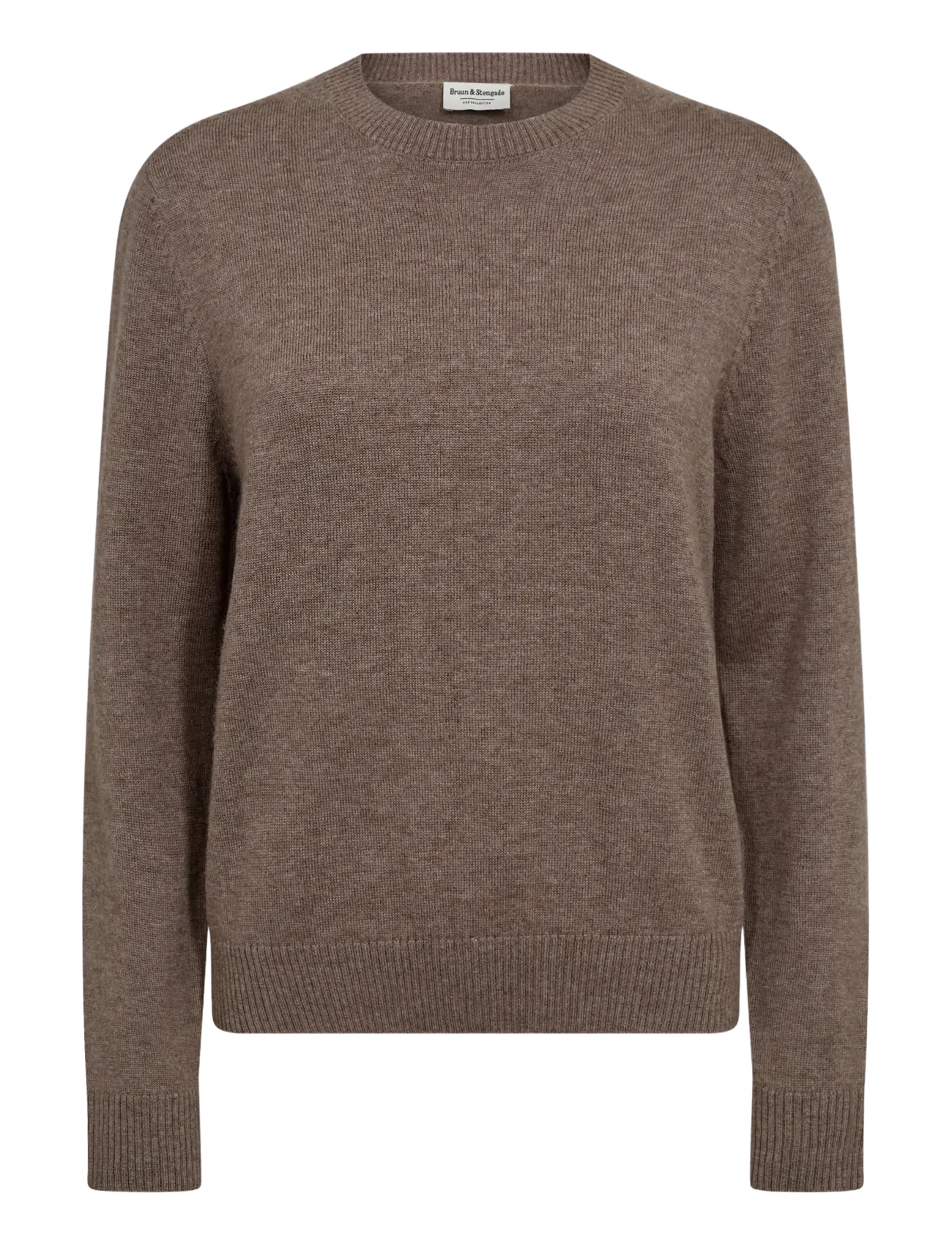 Bruun & Stengade BS Brunhild Regular Fit Knitwear - Jumpers - MOLE / brown