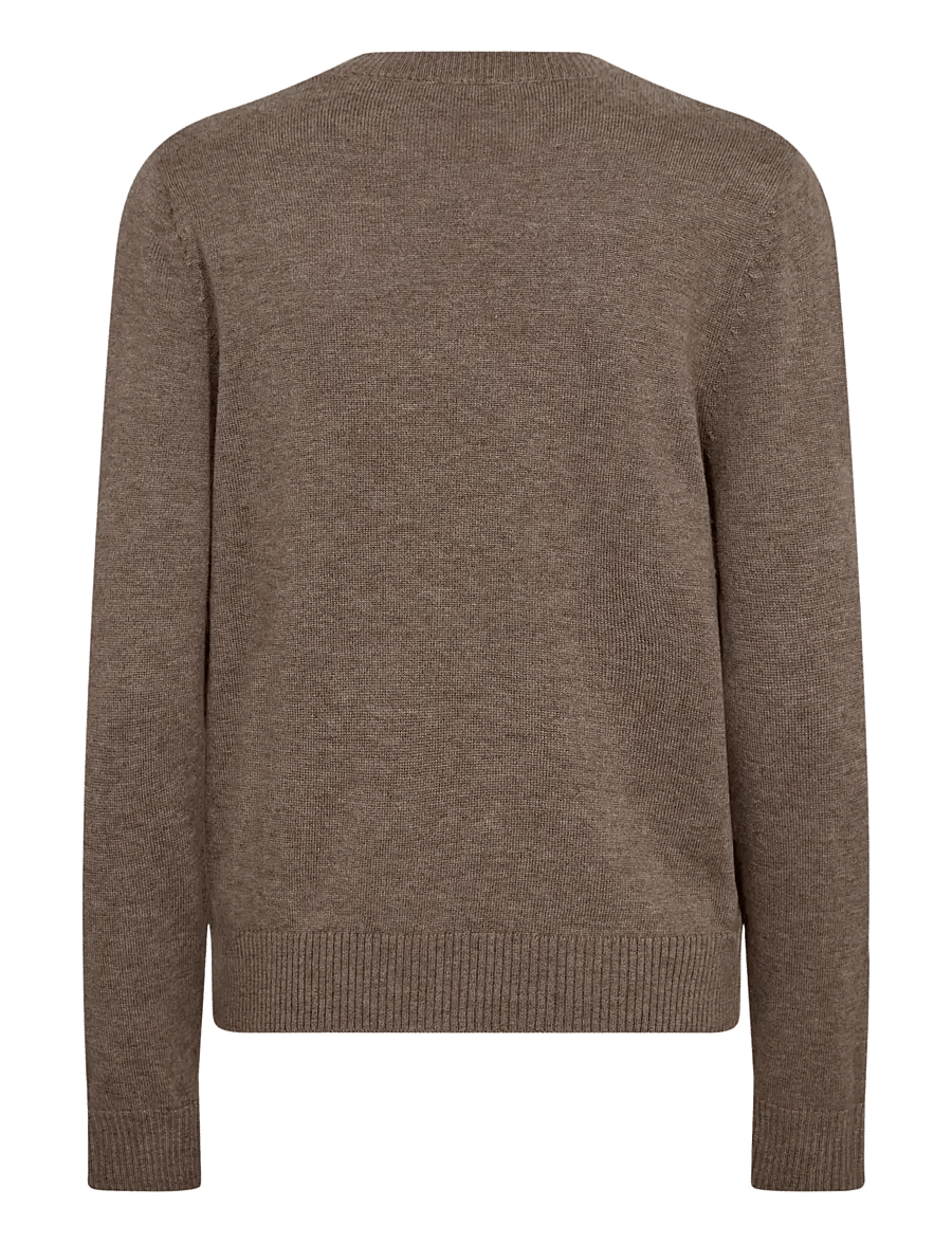 Bruun & Stengade - BS Brunhild Regular Fit Knitwear - pullover - mole - 2