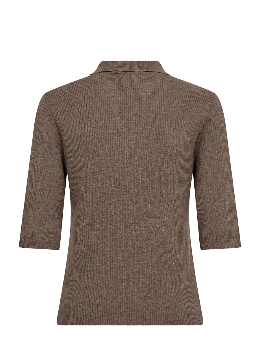 Bruun & Stengade - BS Agna Regular Fit Knitwear - polosärgid - mole - 2