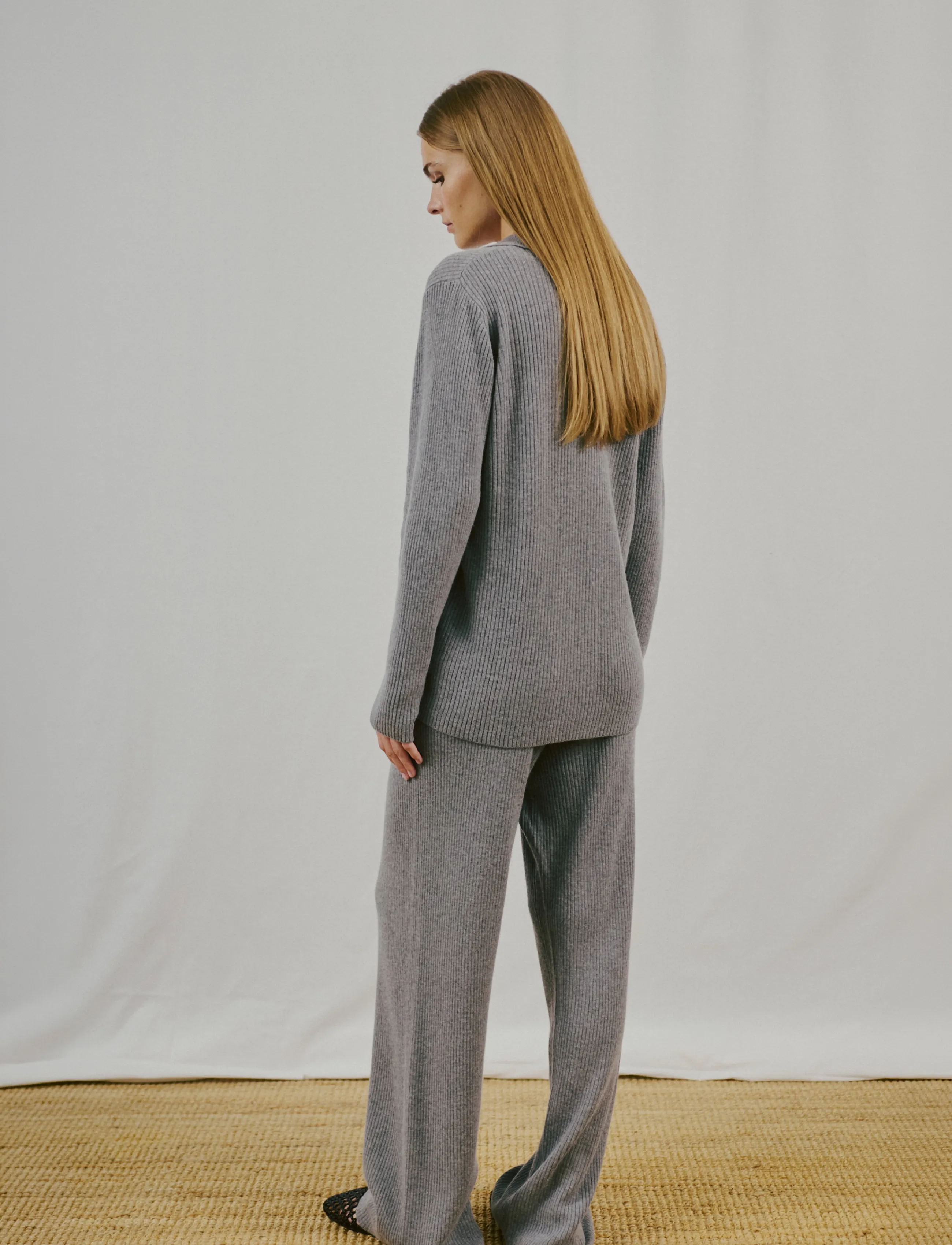 Bruun & Stengade - BS Agathe Regular Fit Pants - jogginghosen - grey - 3