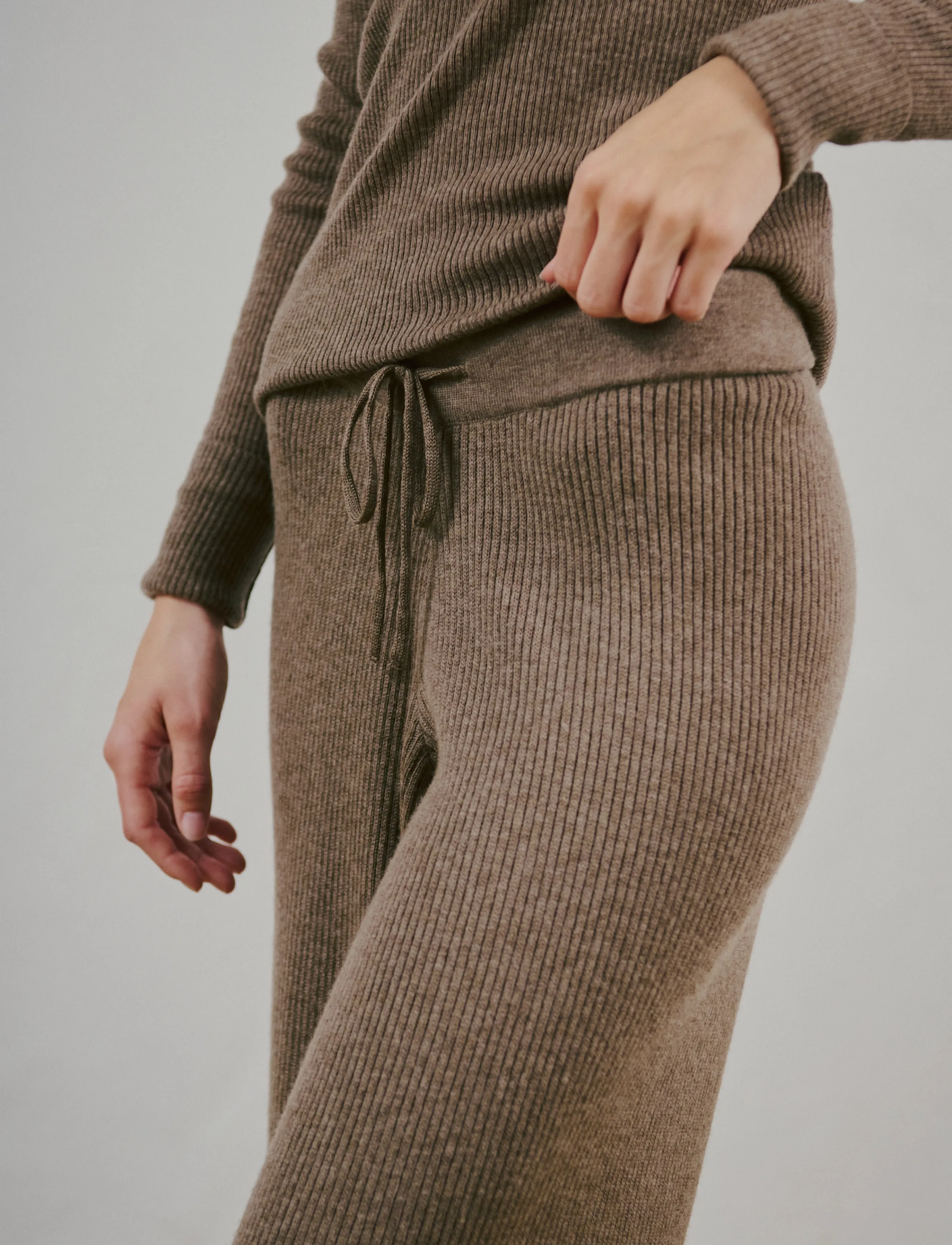 Bruun & Stengade - BS Agathe Regular Fit Pants - hverdags stil - mole - 3