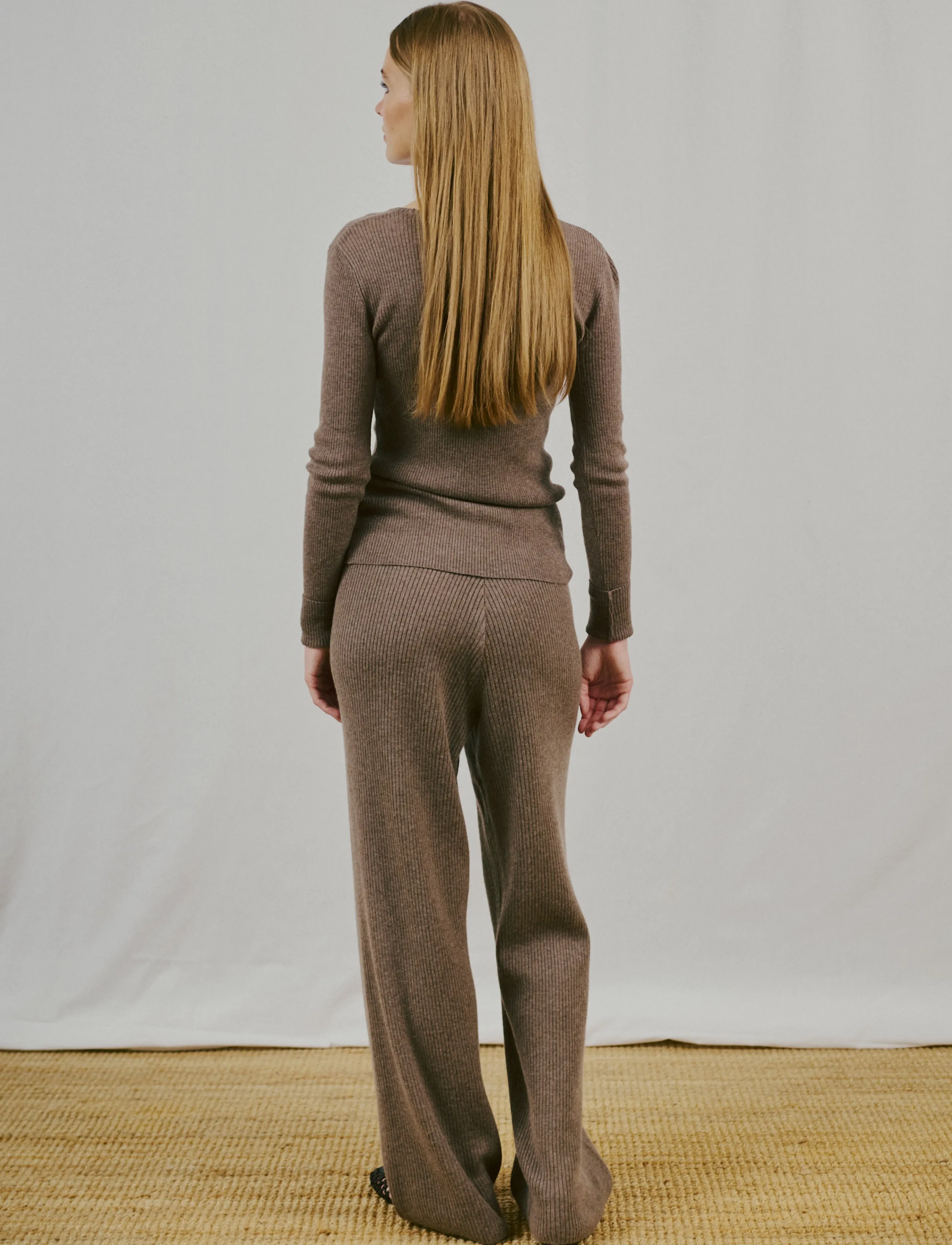 Bruun & Stengade - BS Agathe Regular Fit Pants - hverdags stil - mole - 4