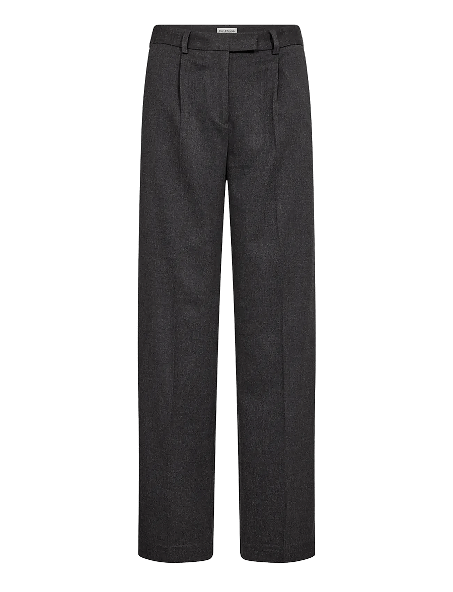 Bruun & Stengade - BS Elfrida Regular Fit Suit Pants - dark grey - 1