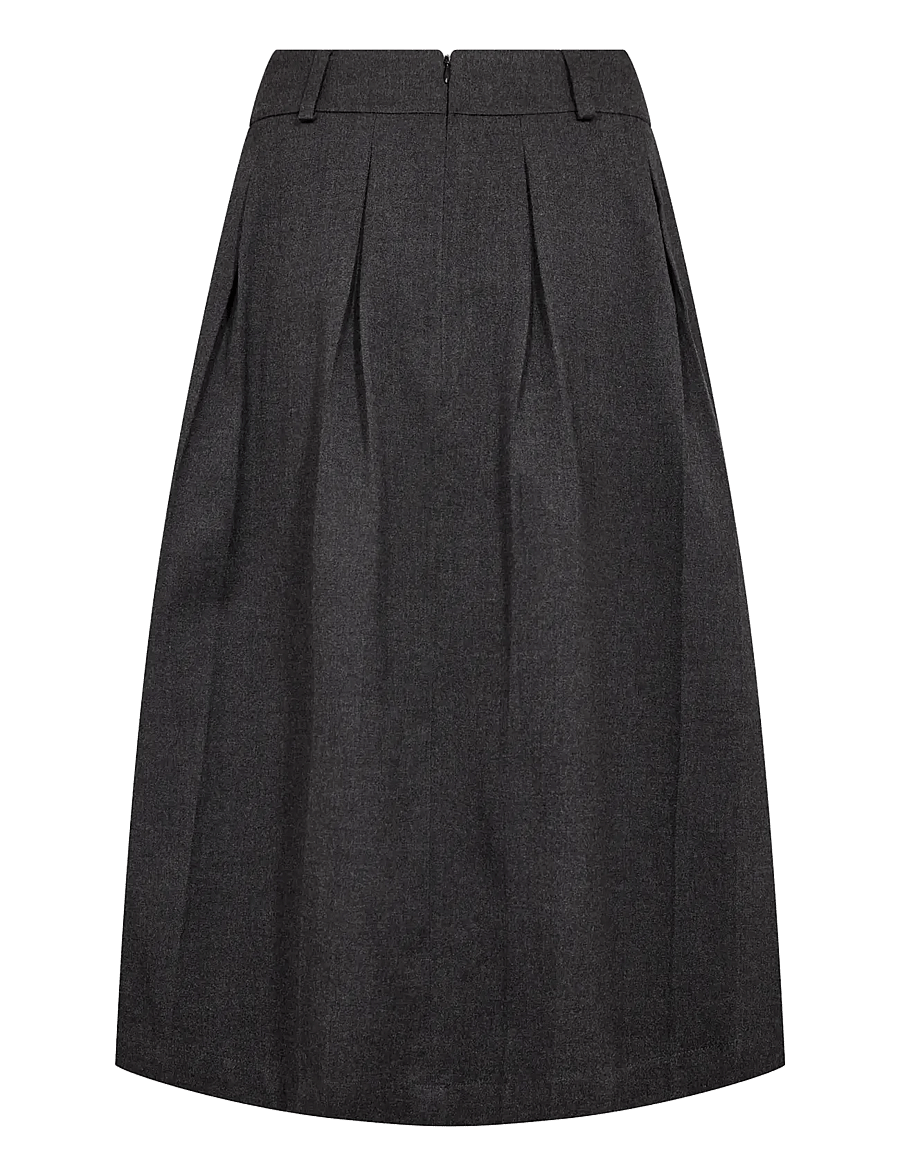 Bruun & Stengade - BS Elke Regular Fit Skirt - dark grey - 2