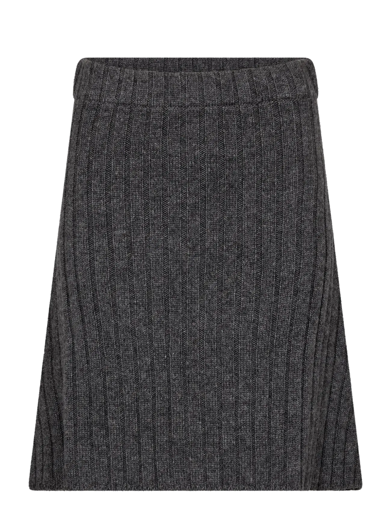 Bruun & Stengade BS Katinka Regular Fit Skirt - Kleidung - DARK GREY / grey