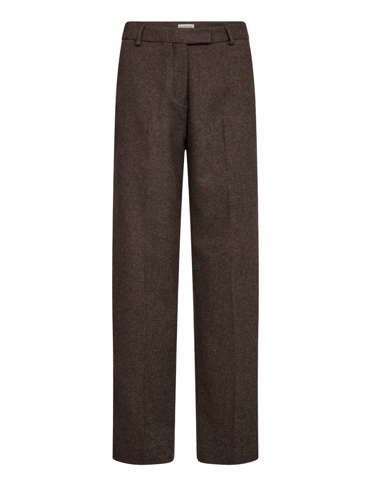 Bruun & Stengade - BS Heike Regular Fit Suit Pants - dark brown - 1