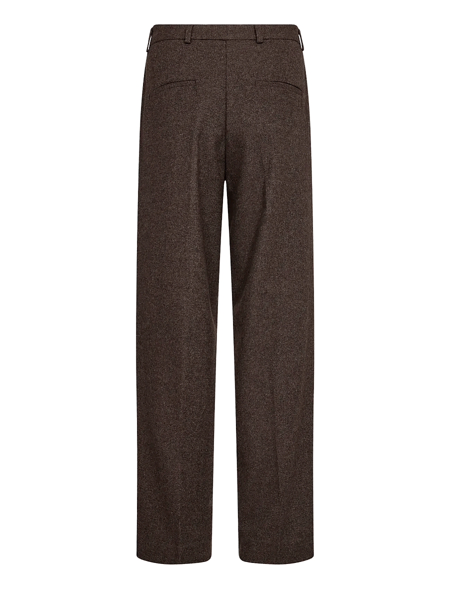 Bruun & Stengade - BS Heike Regular Fit Suit Pants - dark brown - 2