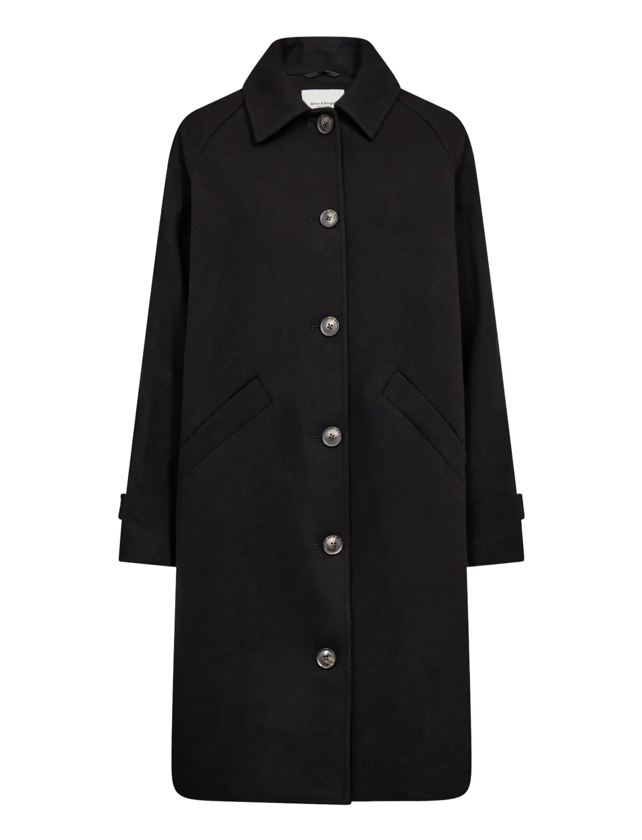 Bruun & Stengade - BS Ylva Regular Fit Coat - black - 1