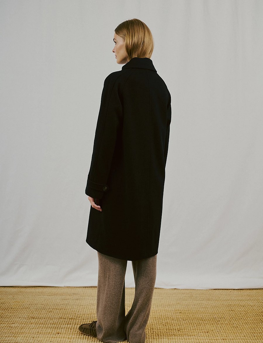 Bruun & Stengade - BS Ylva Regular Fit Coat - black - 0