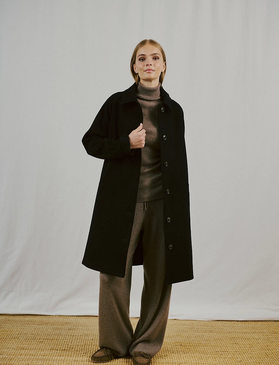 Bruun & Stengade - BS Ylva Regular Fit Coat - black - 3
