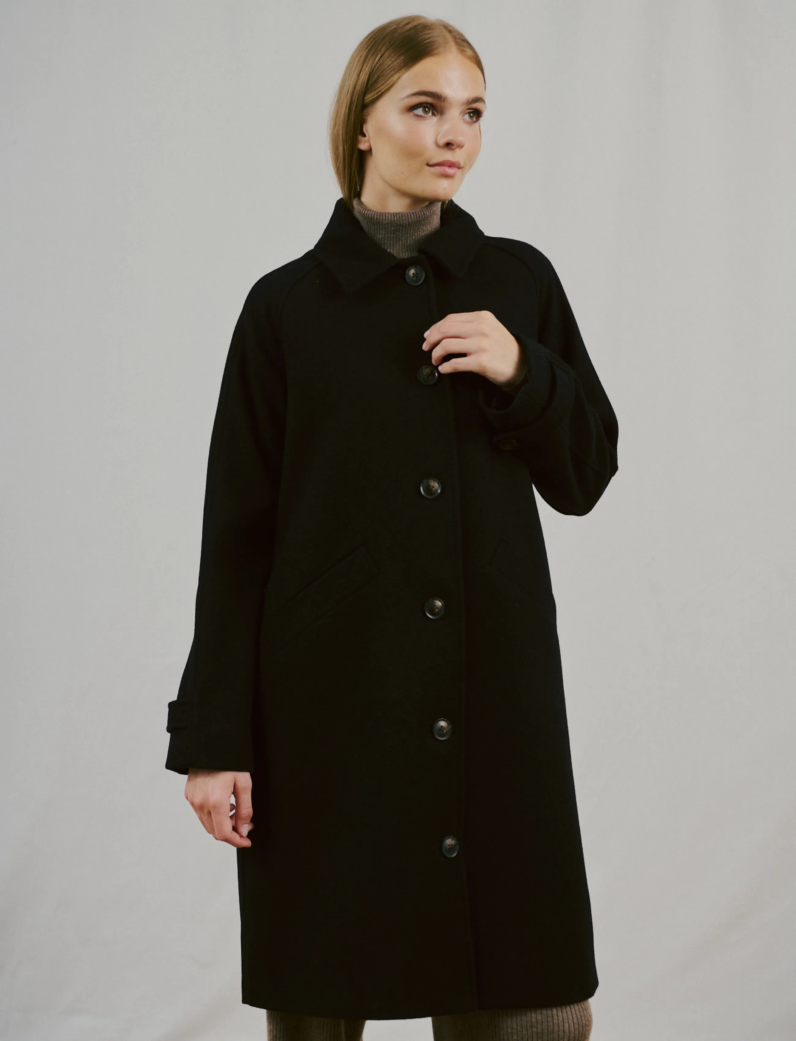 Bruun & Stengade - BS Ylva Regular Fit Coat - black - 4