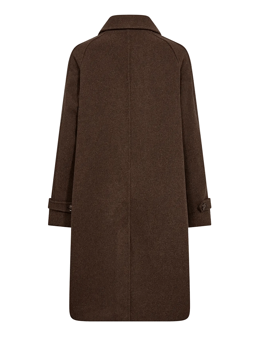 Bruun & Stengade - BS Ylva Regular Fit Coat - brown - 2