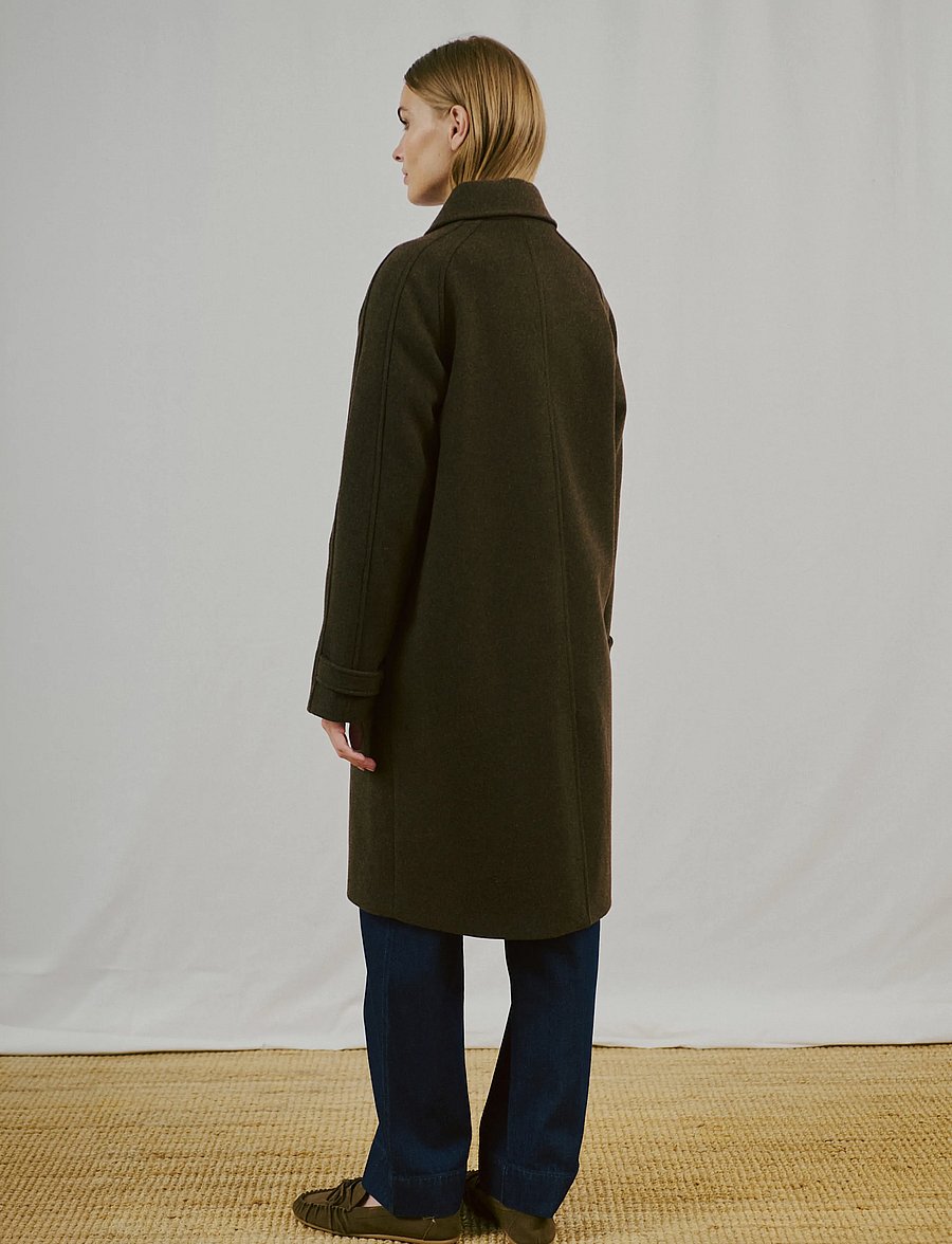 Bruun & Stengade - BS Ylva Regular Fit Coat - brown - 0