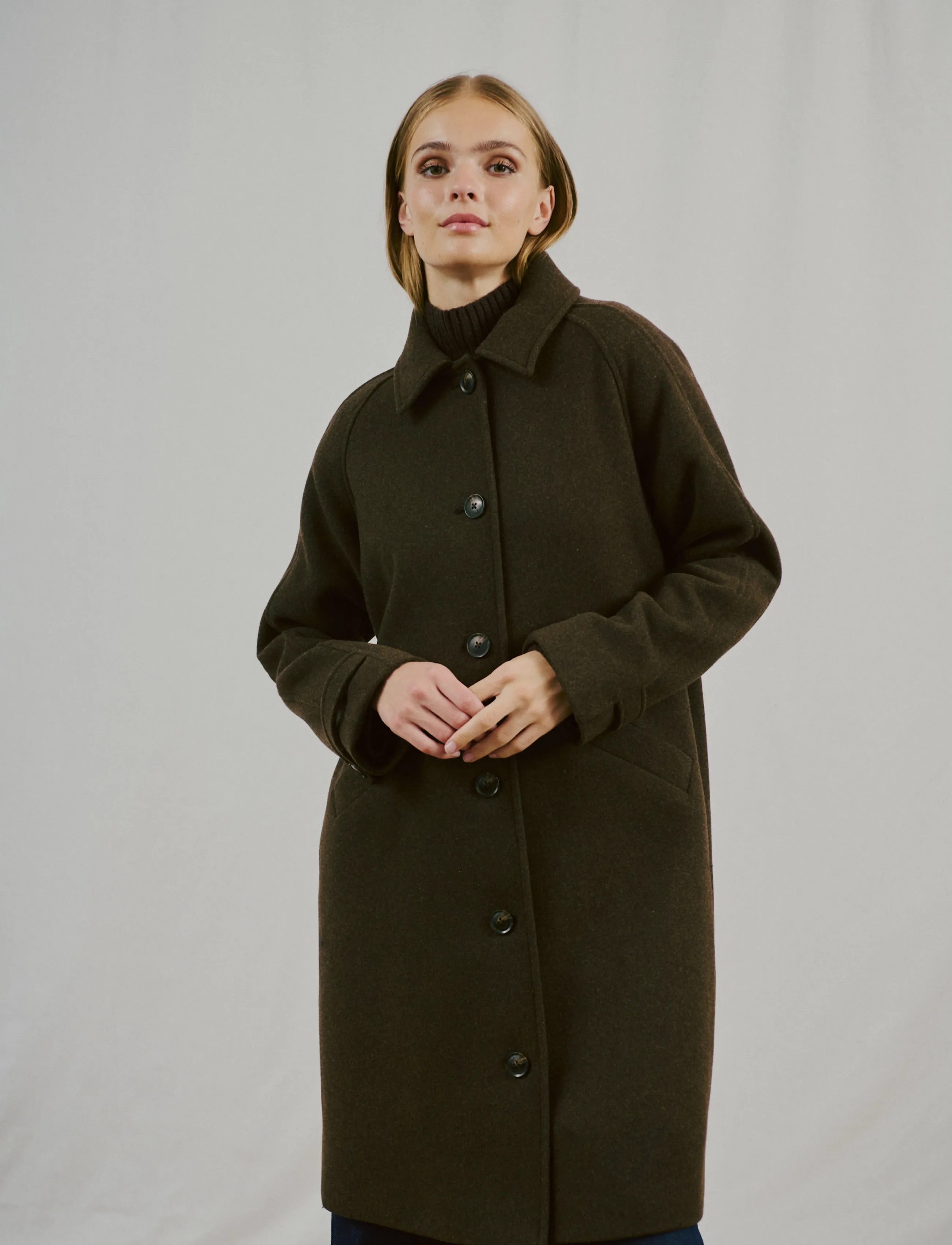 Bruun & Stengade Bs Ylva Regular Fit Coat vinterkappor dam – bild 2