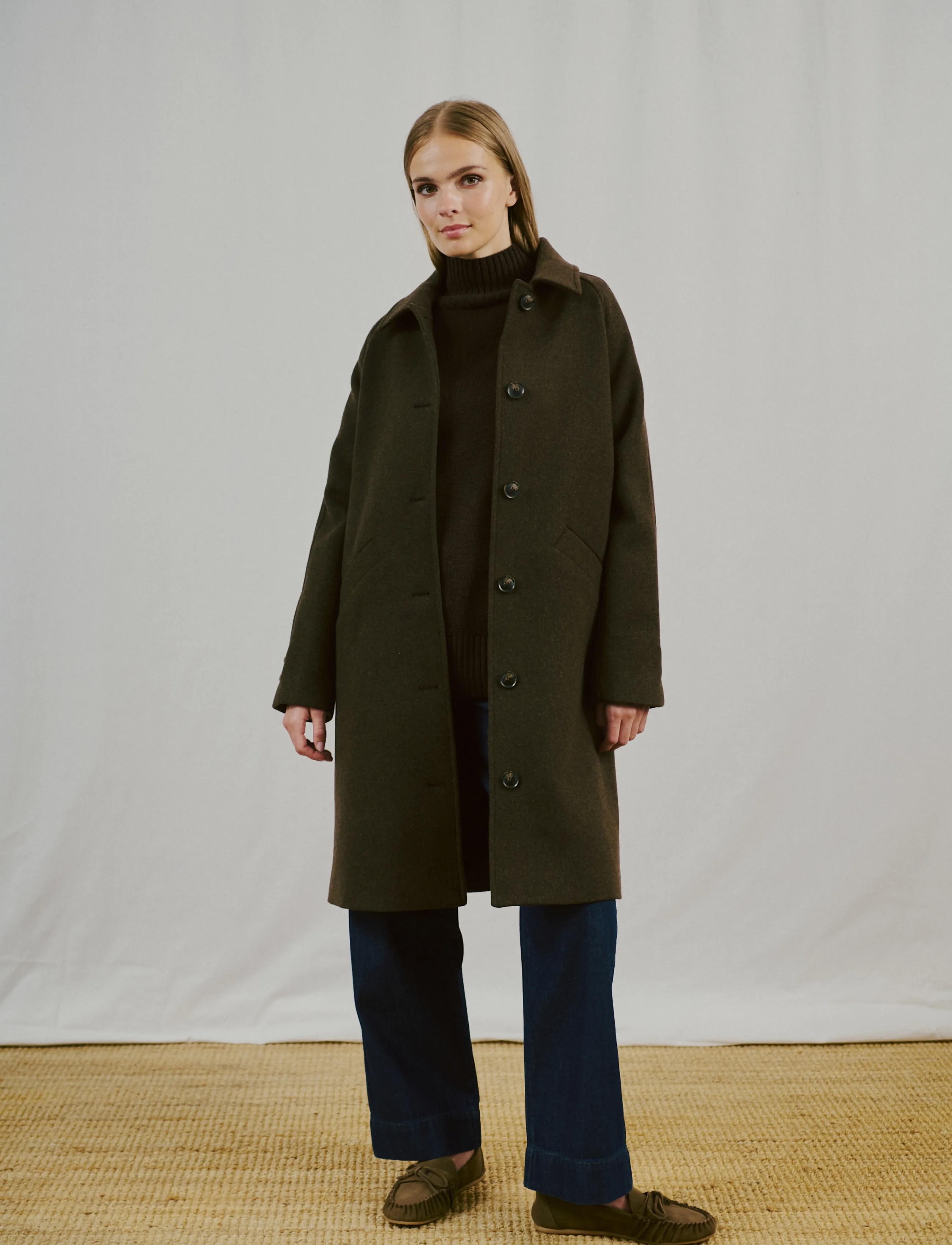 Bruun & Stengade Bs Ylva Regular Fit Coat vinterkappor dam – bild 3