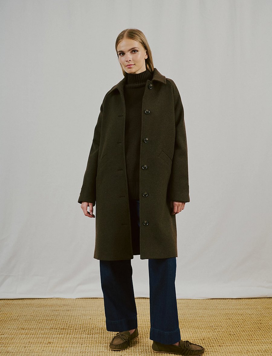 Bruun & Stengade - BS Ylva Regular Fit Coat - brown - 4