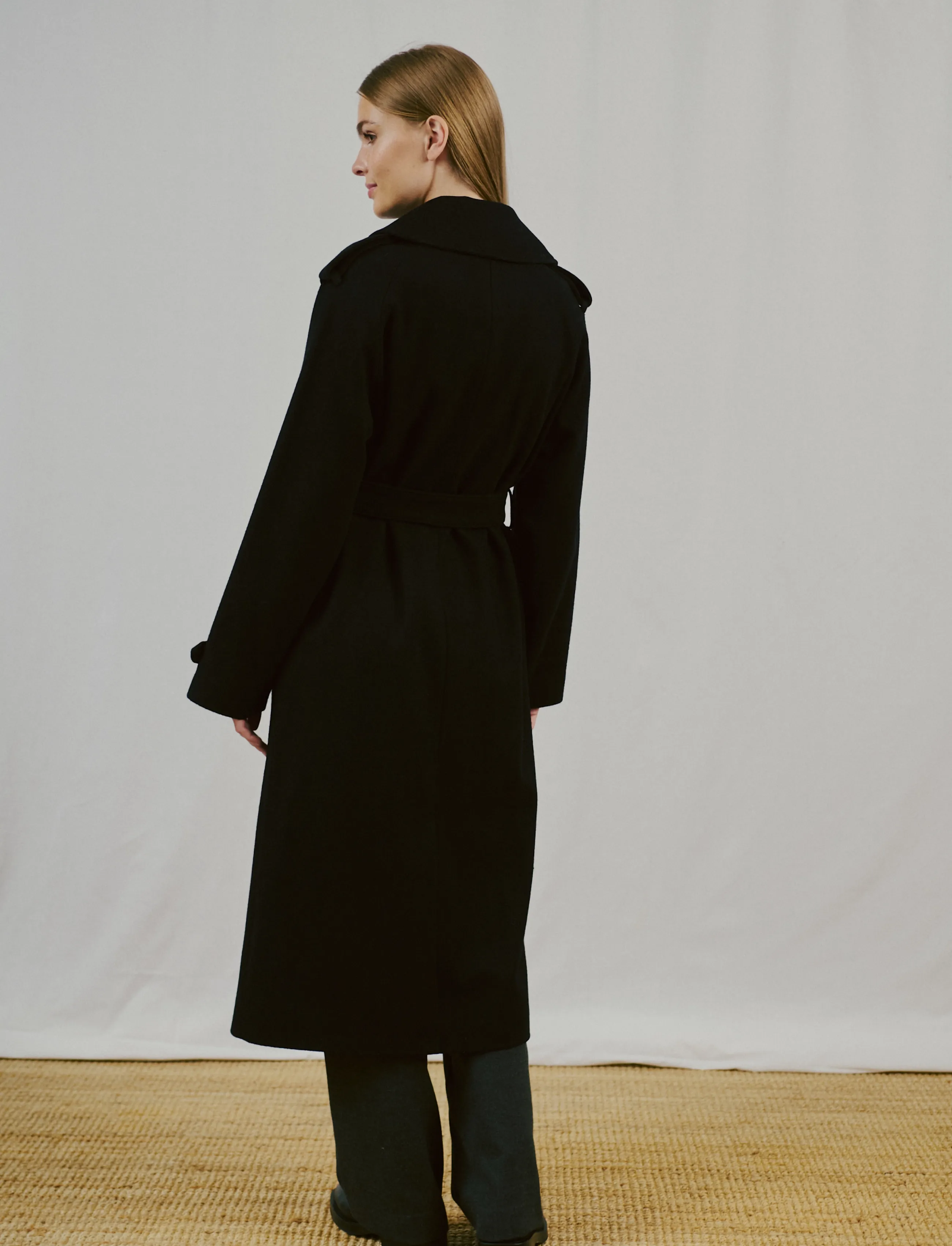 Bruun & Stengade BS Kaylee Coat - Winterjacken - BLACK / black