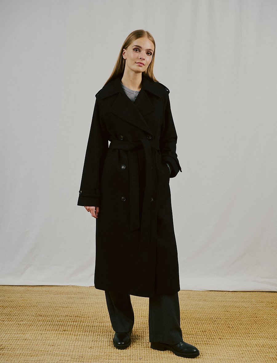 Bruun & Stengade - BS Kaylee Coat - talvejoped - black - 5