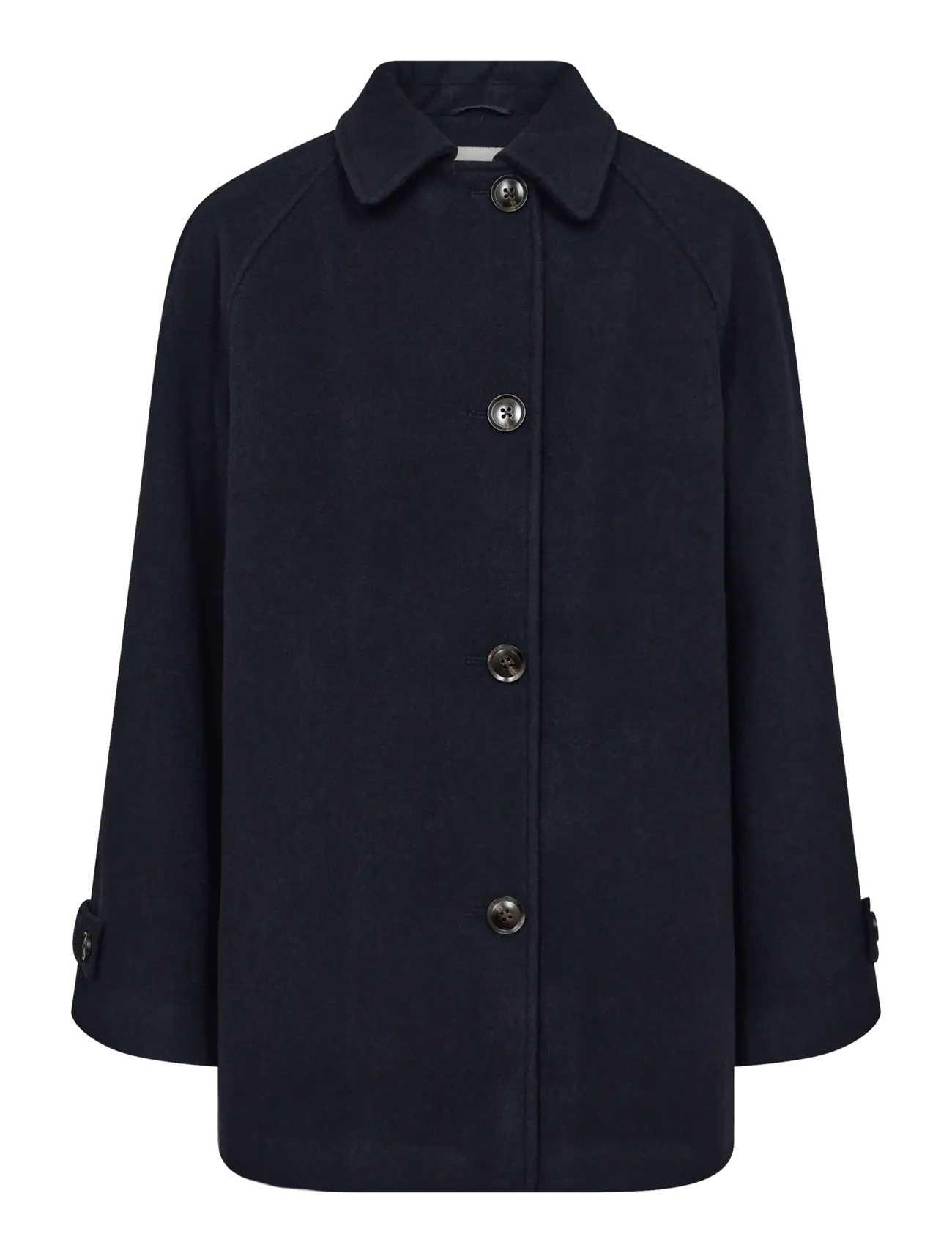 Bruun & Stengade Bs Siv Jacket, Damen, Kragenjacke, Marineblau, Gr.38