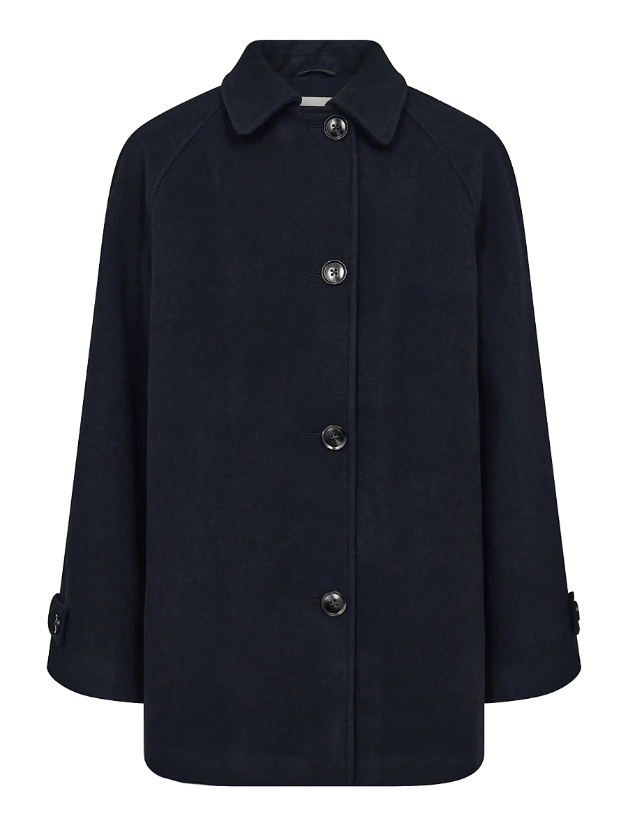 Bruun & Stengade - BS Siv Jacket - wool jackets - navy - 0