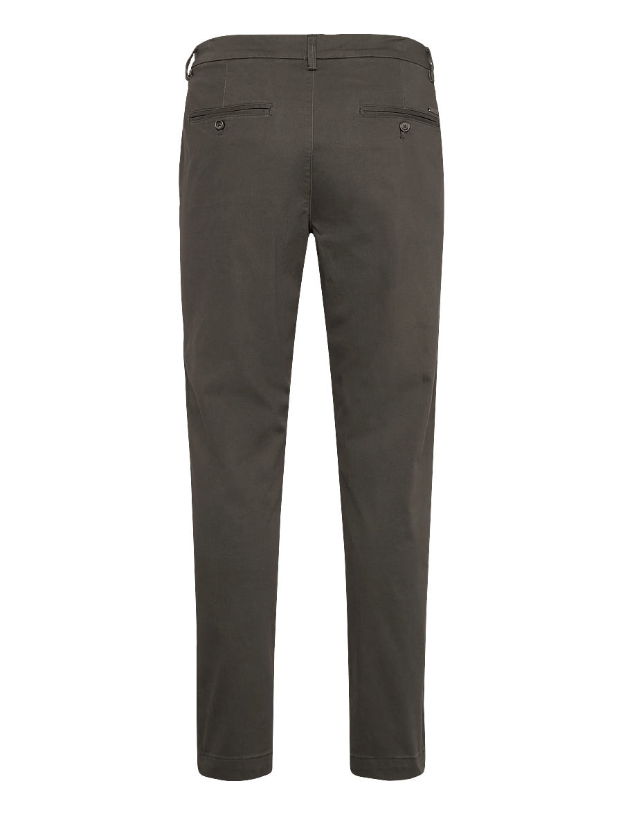 Bruun & Stengade - BS Rino Regular Fit Chinos - chinos - army - 2
