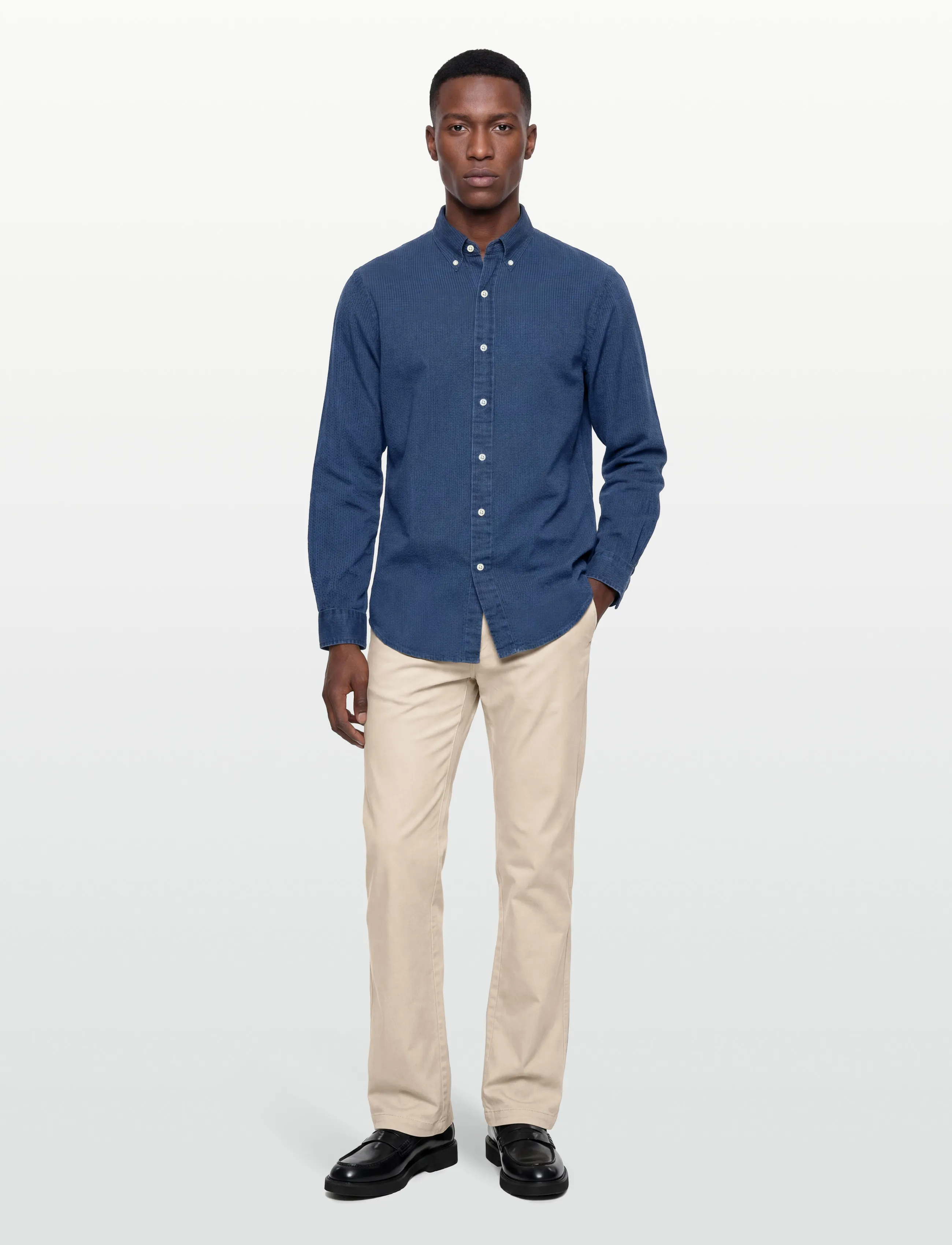 Bruun & Stengade BS Rino Regular Fit Chinos - Trousers - KIT / beige