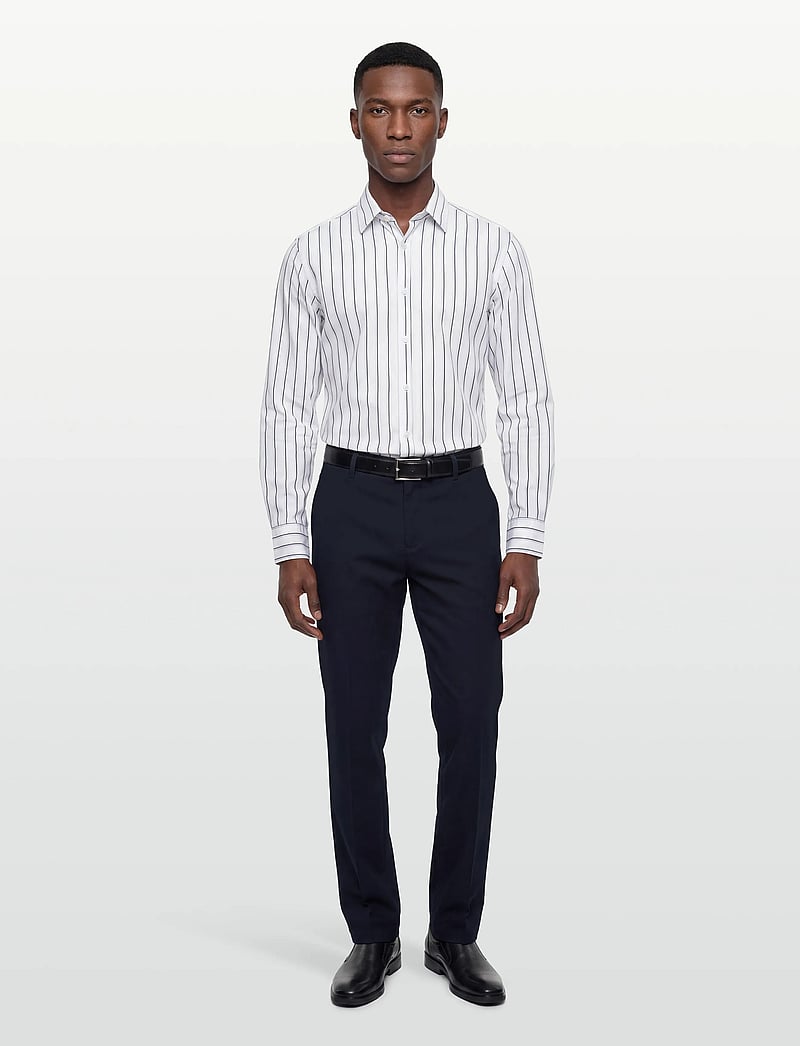 Bruun & Stengade - BS Rino Regular Fit Chinos - chinos - navy - 0