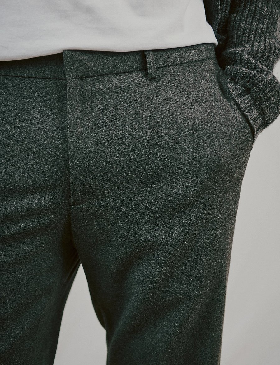 Bruun & Stengade - BS Natub Classic Fit Suit Pants - anzugshosen - dark grey - 4