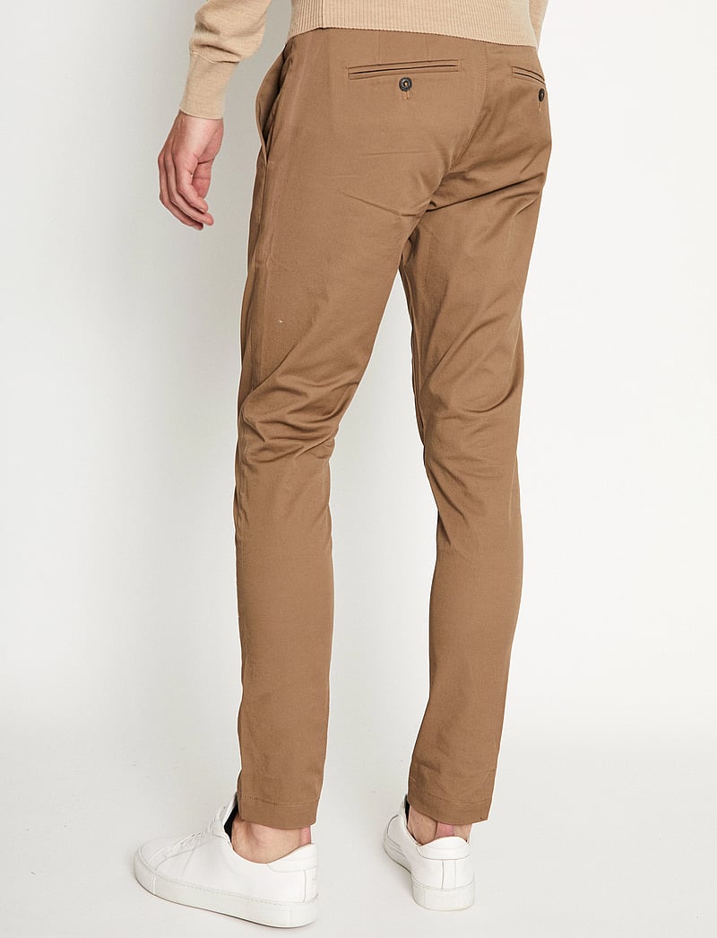 Bruun & Stengade - BS Anton Slim Fit Chinos - chinos - sand - 5