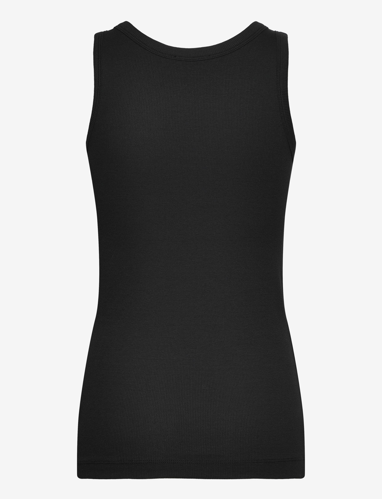 Bruun & Stengade - BS Charlotte Regular Fit Top - tanktops - black - 2