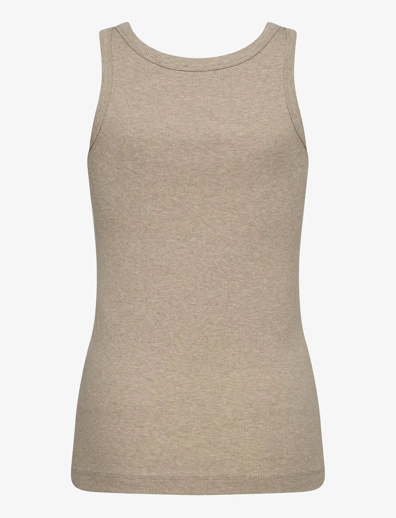 Bruun & Stengade - BS Charlotte Regular Fit Top - hihattomat topit - sand - 3