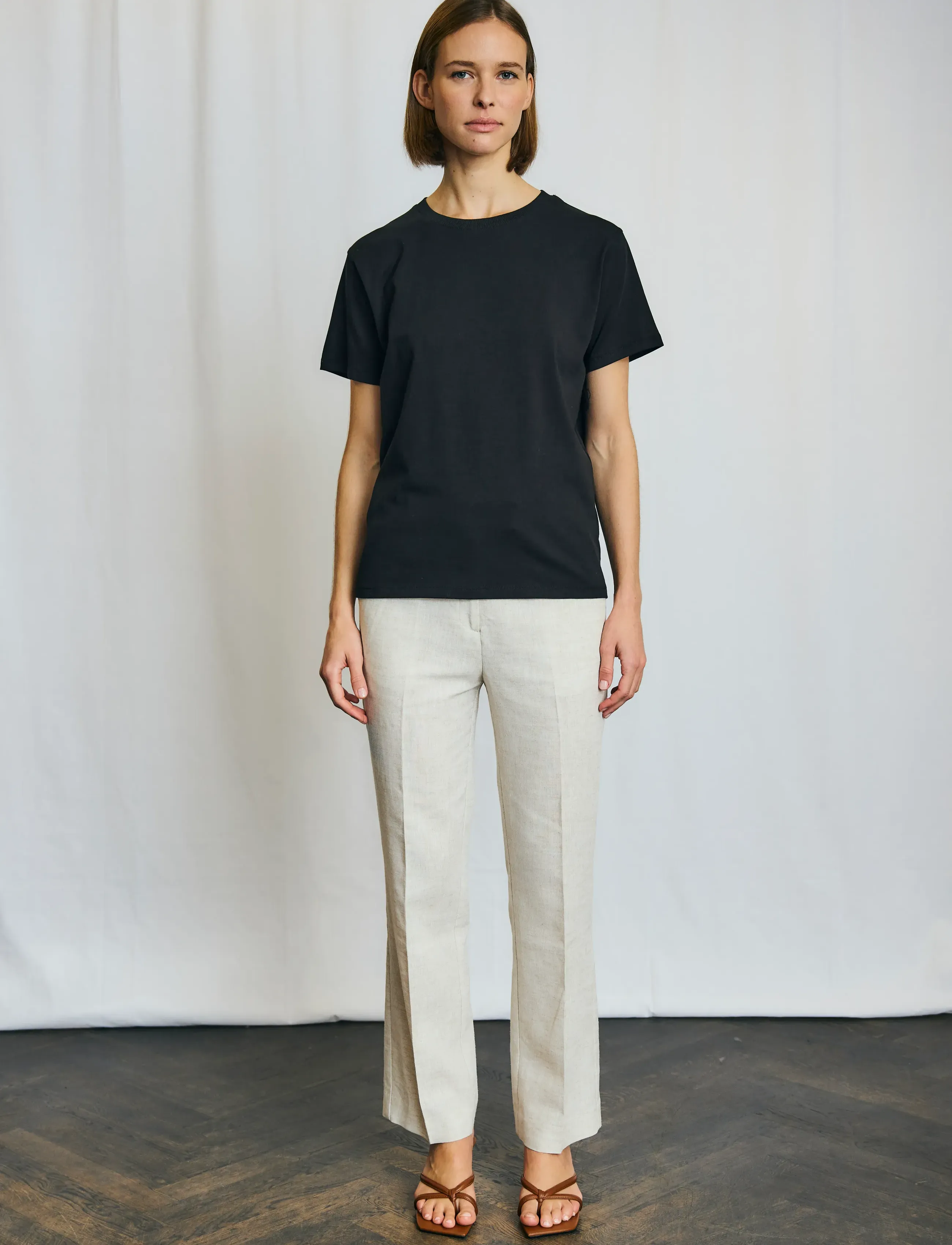 Bruun & Stengade - BS Luna T-Shirt - t-shirts - black - 3