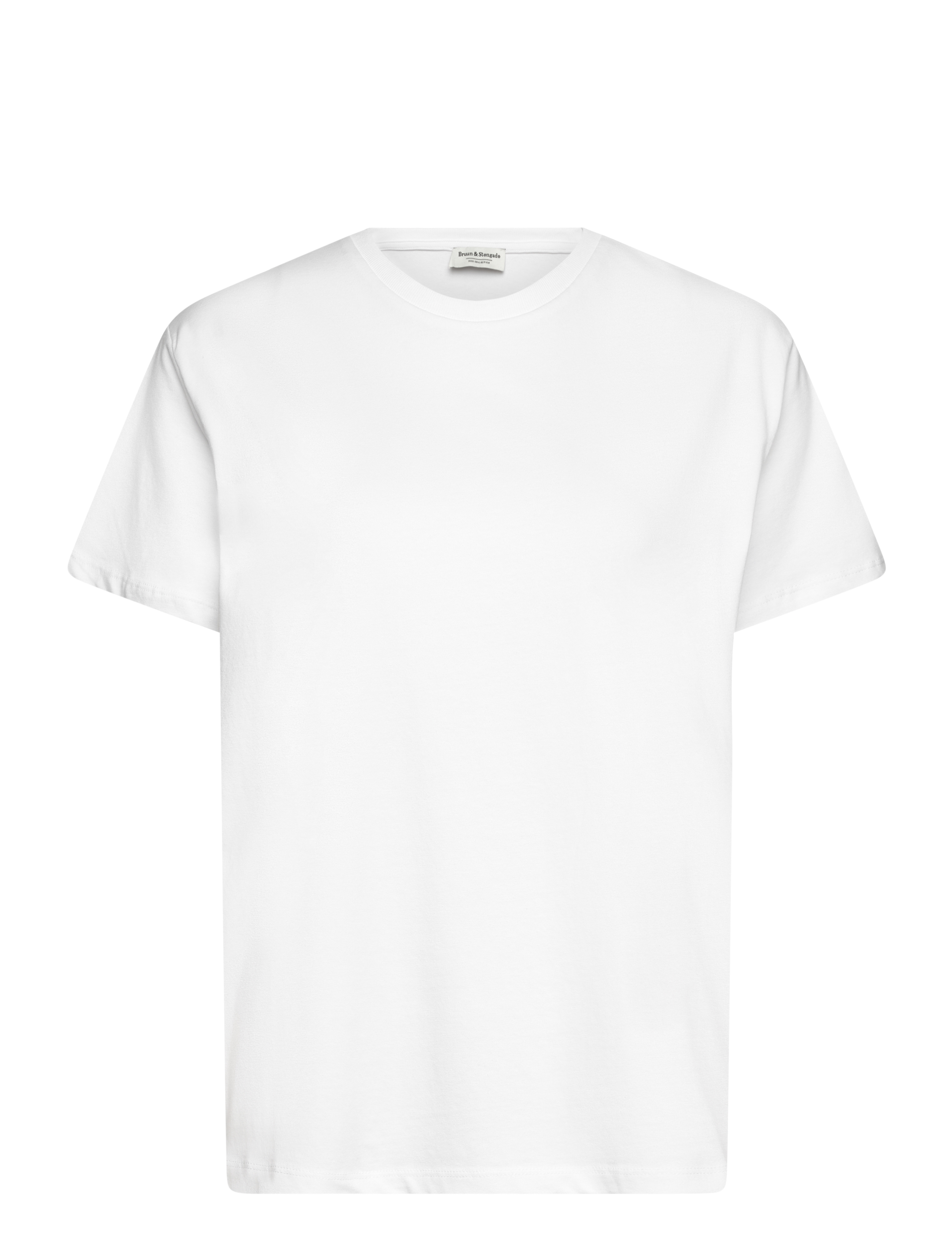 Bruun & Stengade Bs Luna T-Shirt, Kvinder, T-Shirt, Hvid, Str: S