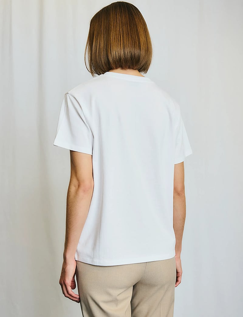 Bruun & Stengade - BS Luna T-Shirt - t-shirts - white - 3