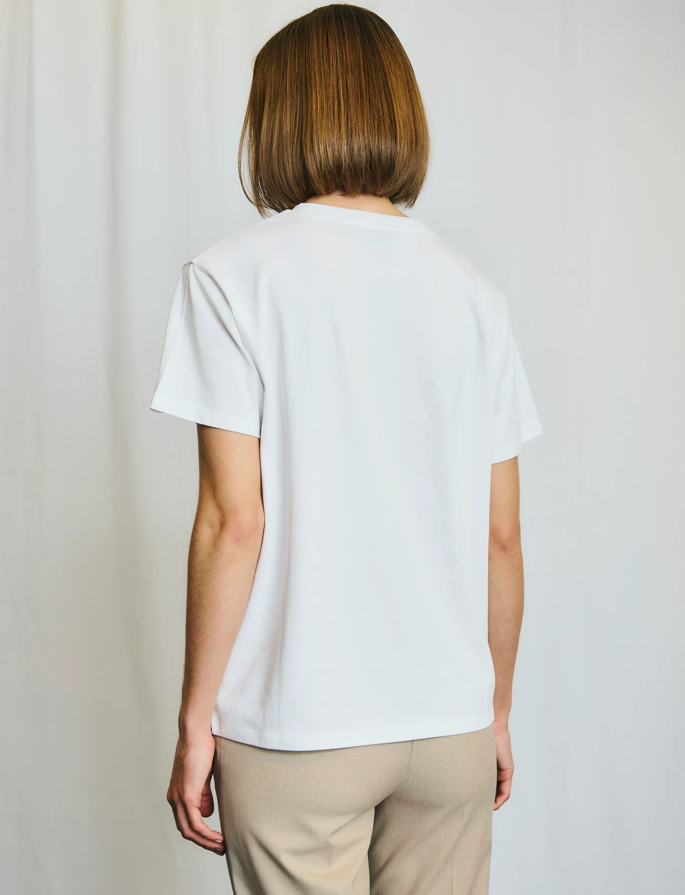 Bruun & Stengade - BS Luna T-Shirt - t-shirts - white - 3
