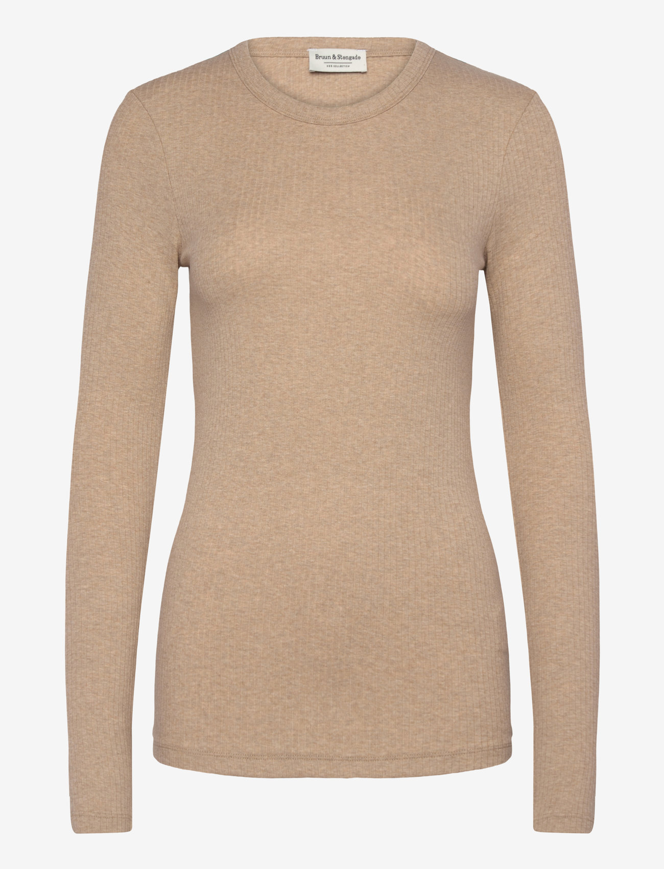 Bruun & Stengade - BS Margrethe Regular Fit Top - autumn clothing - sand - 0